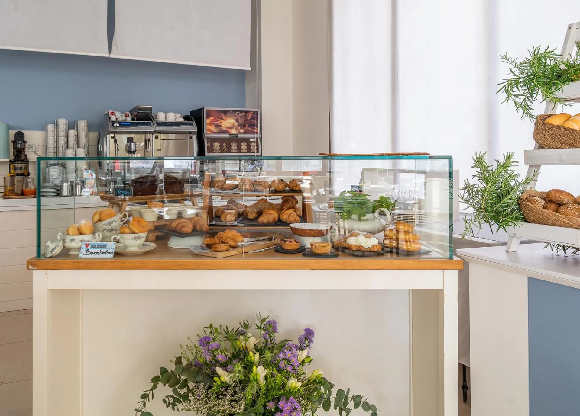 Buffet breakfast in Hotel Panorama