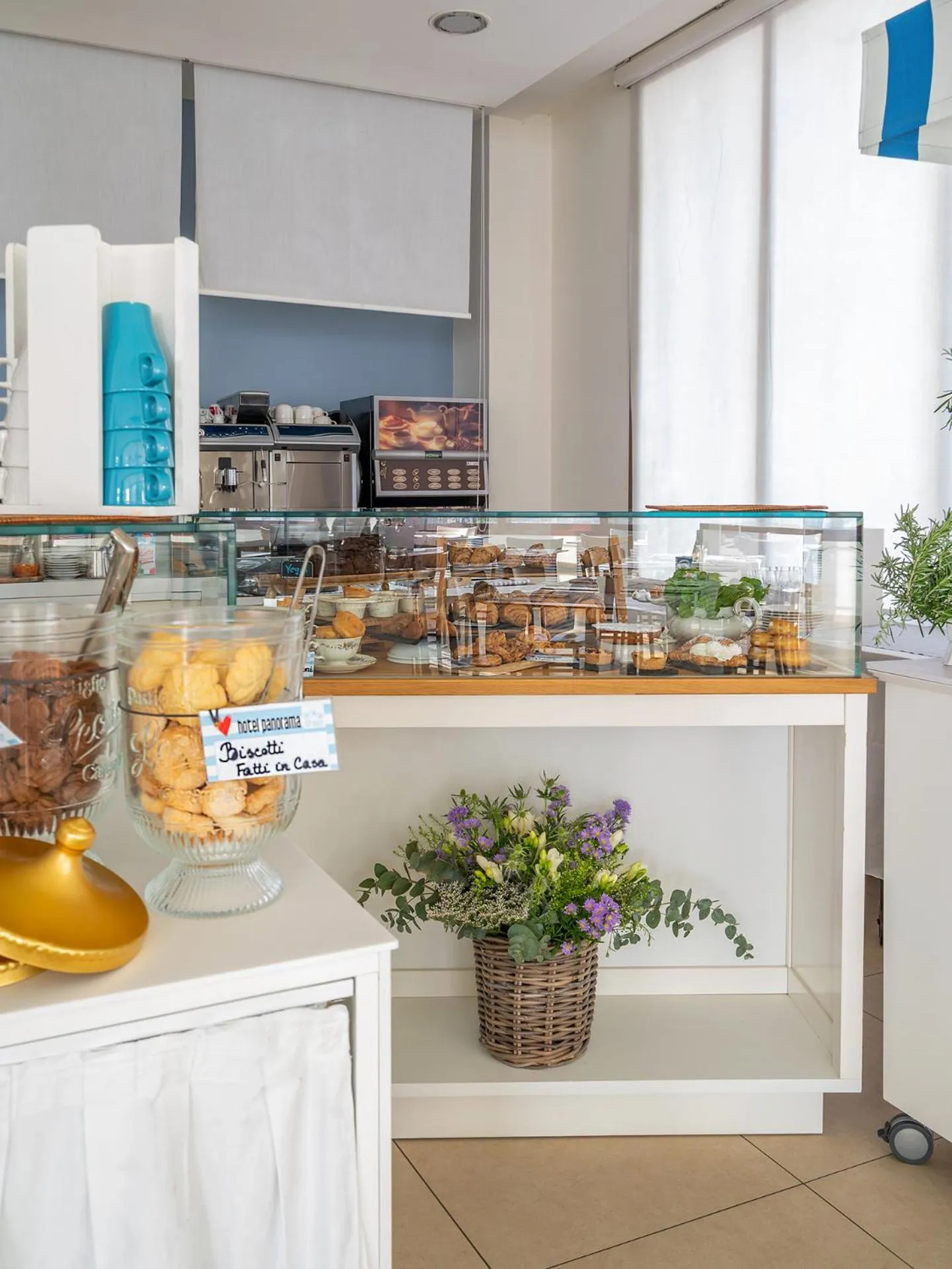 Buffet breakfast in Hotel Panorama