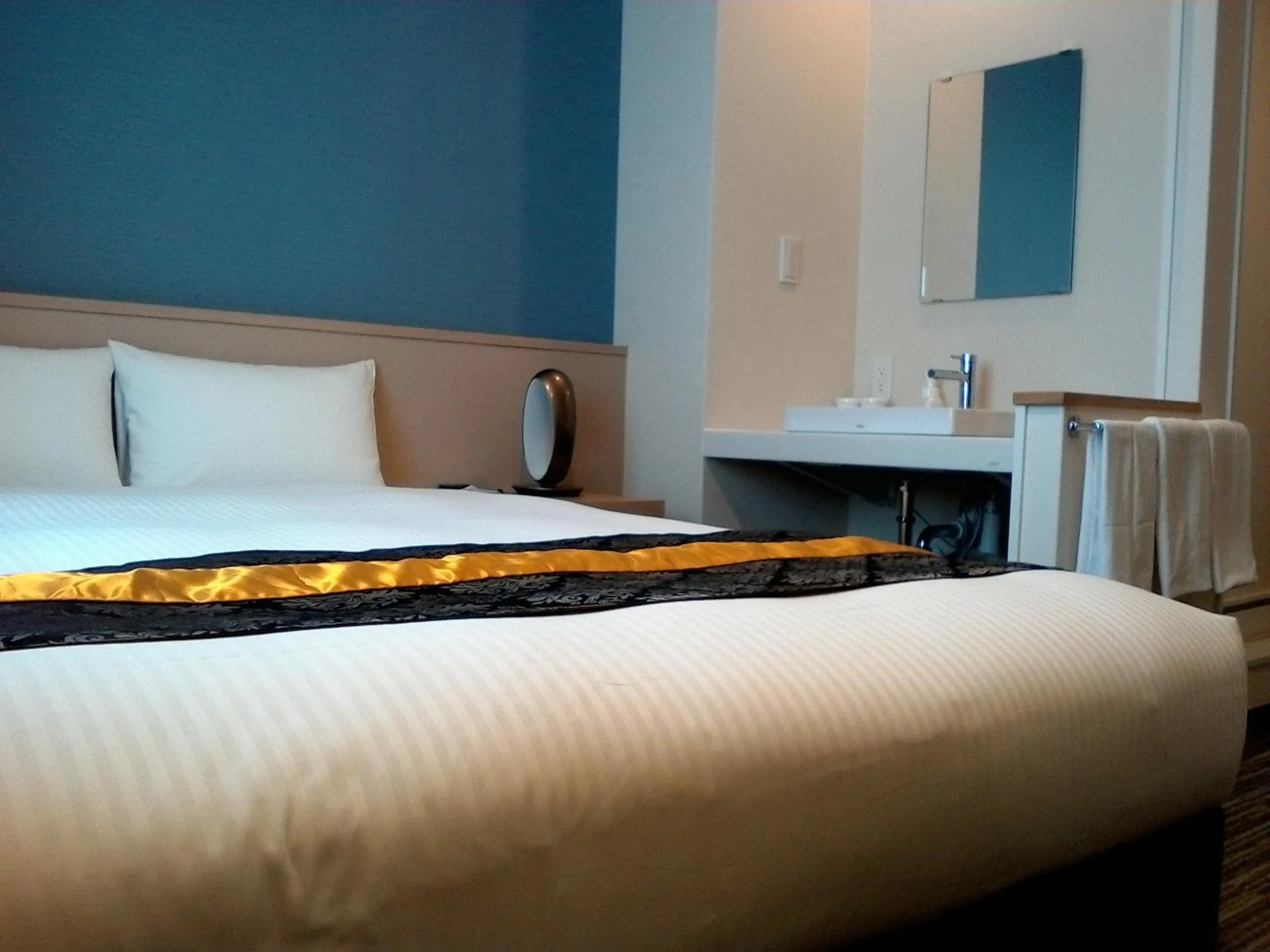 Bed in Bande Hotel Osaka