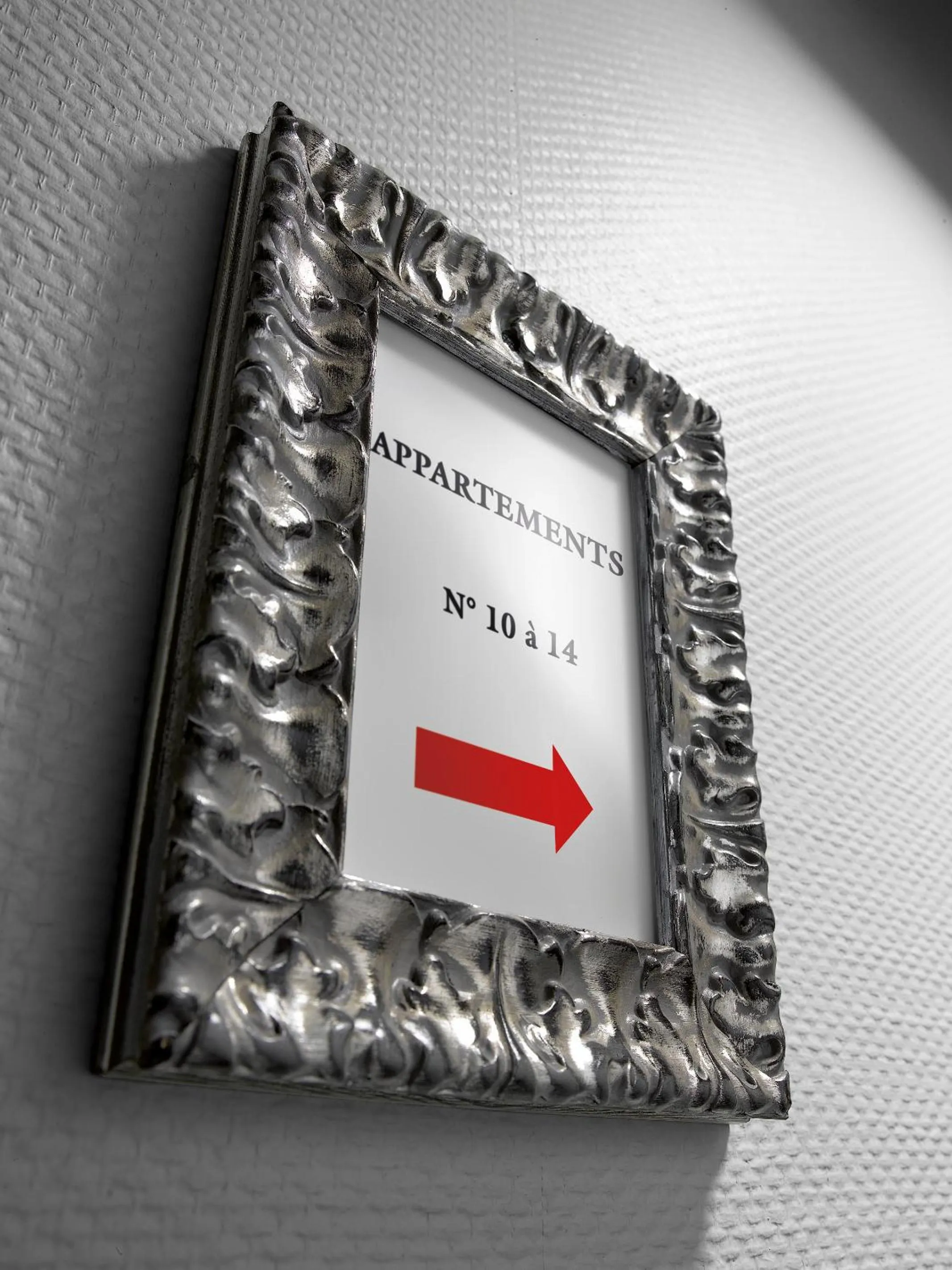 Decorative detail in Appartements Le 32