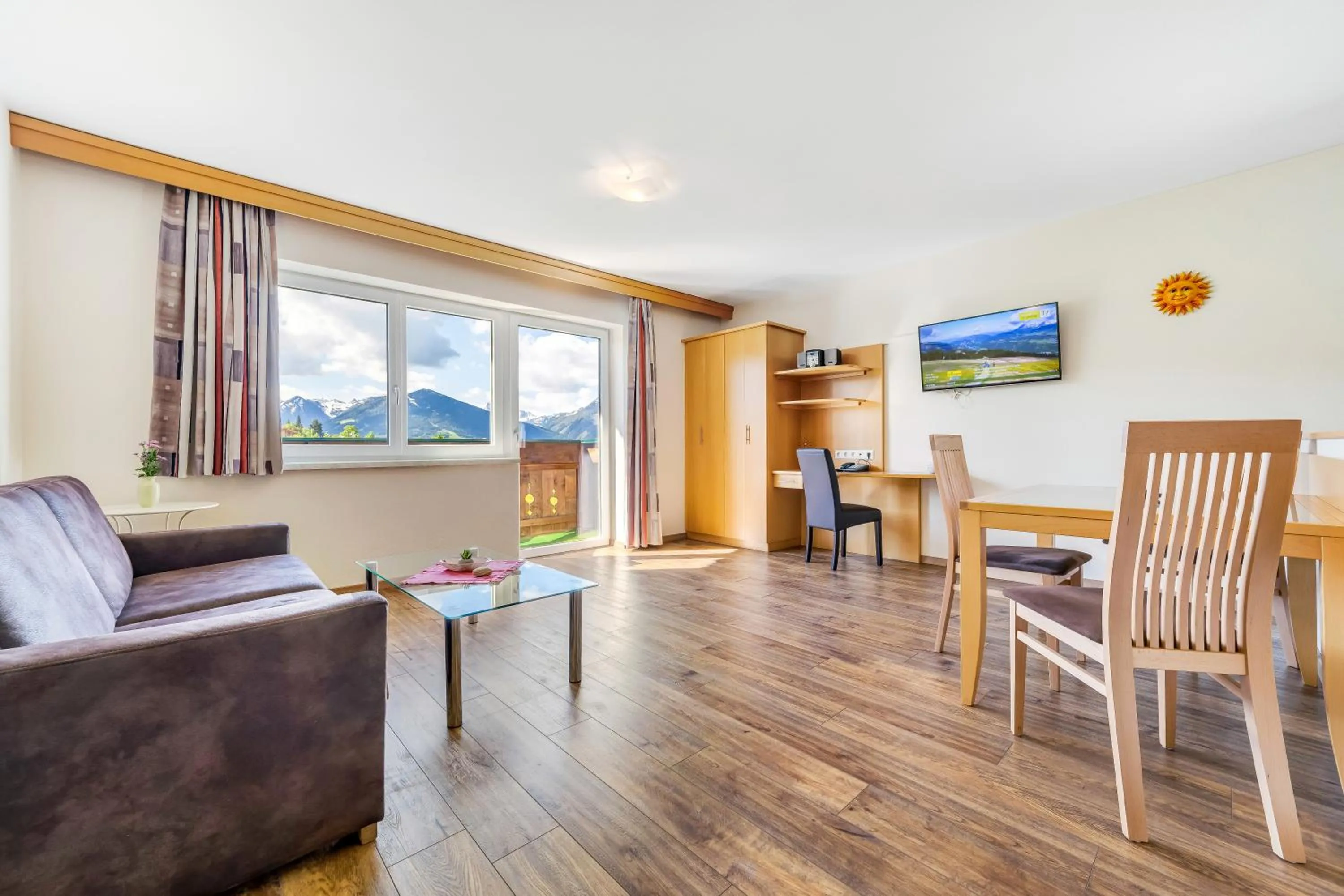 Living room in Aparthotel Sunrise