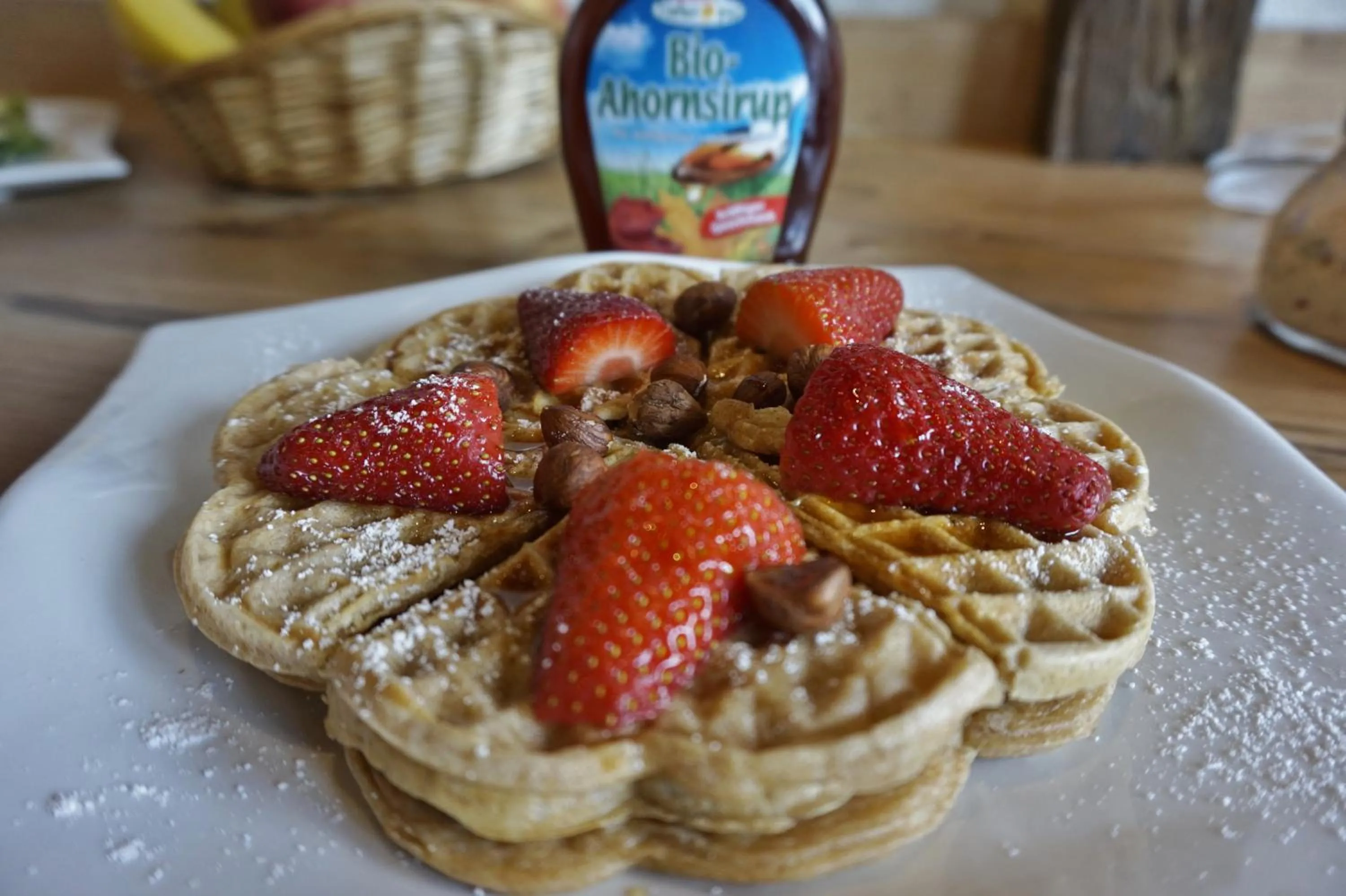 Buffet breakfast in Aparthotel Sunrise