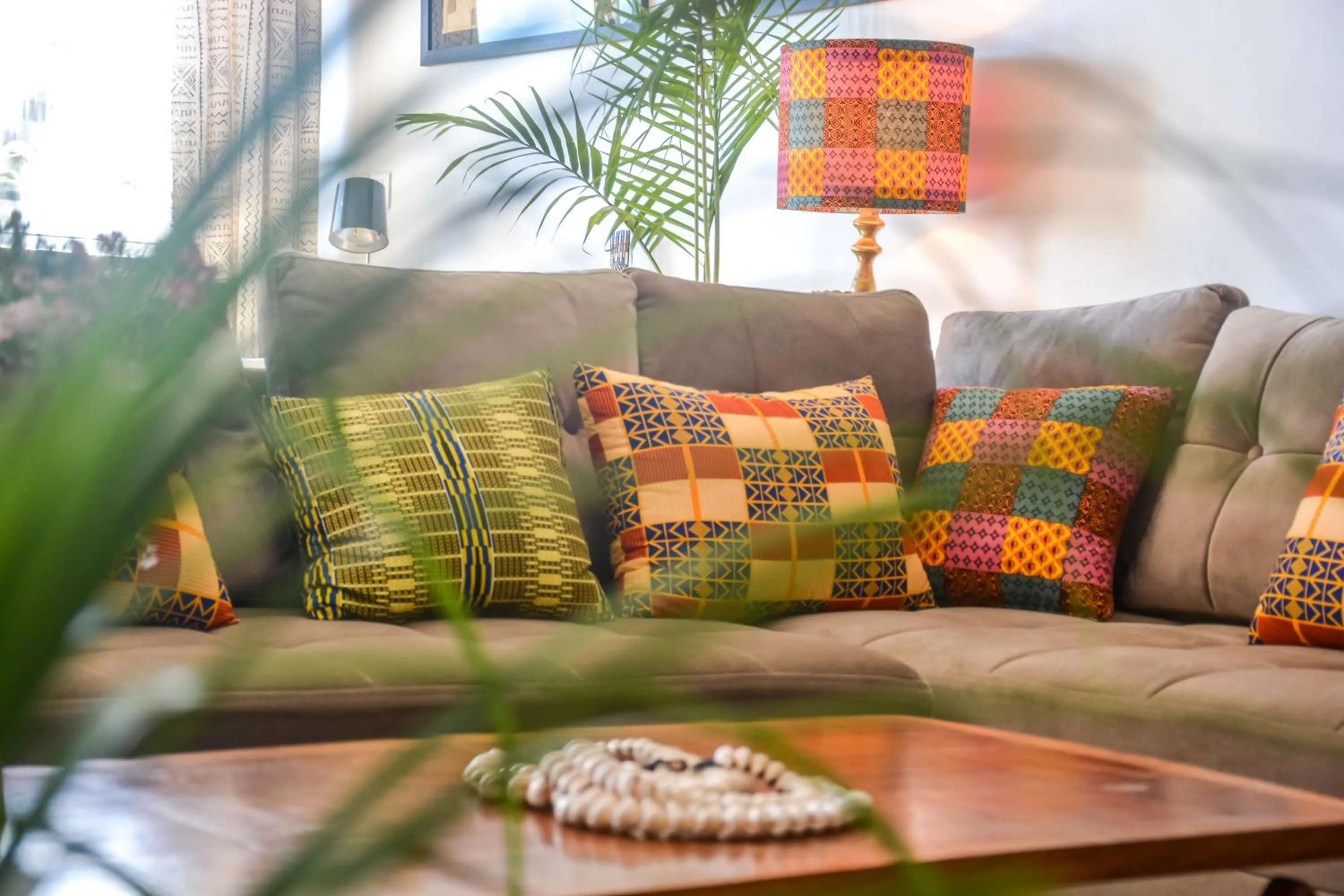 Appartement moderne moroccan/African décoration