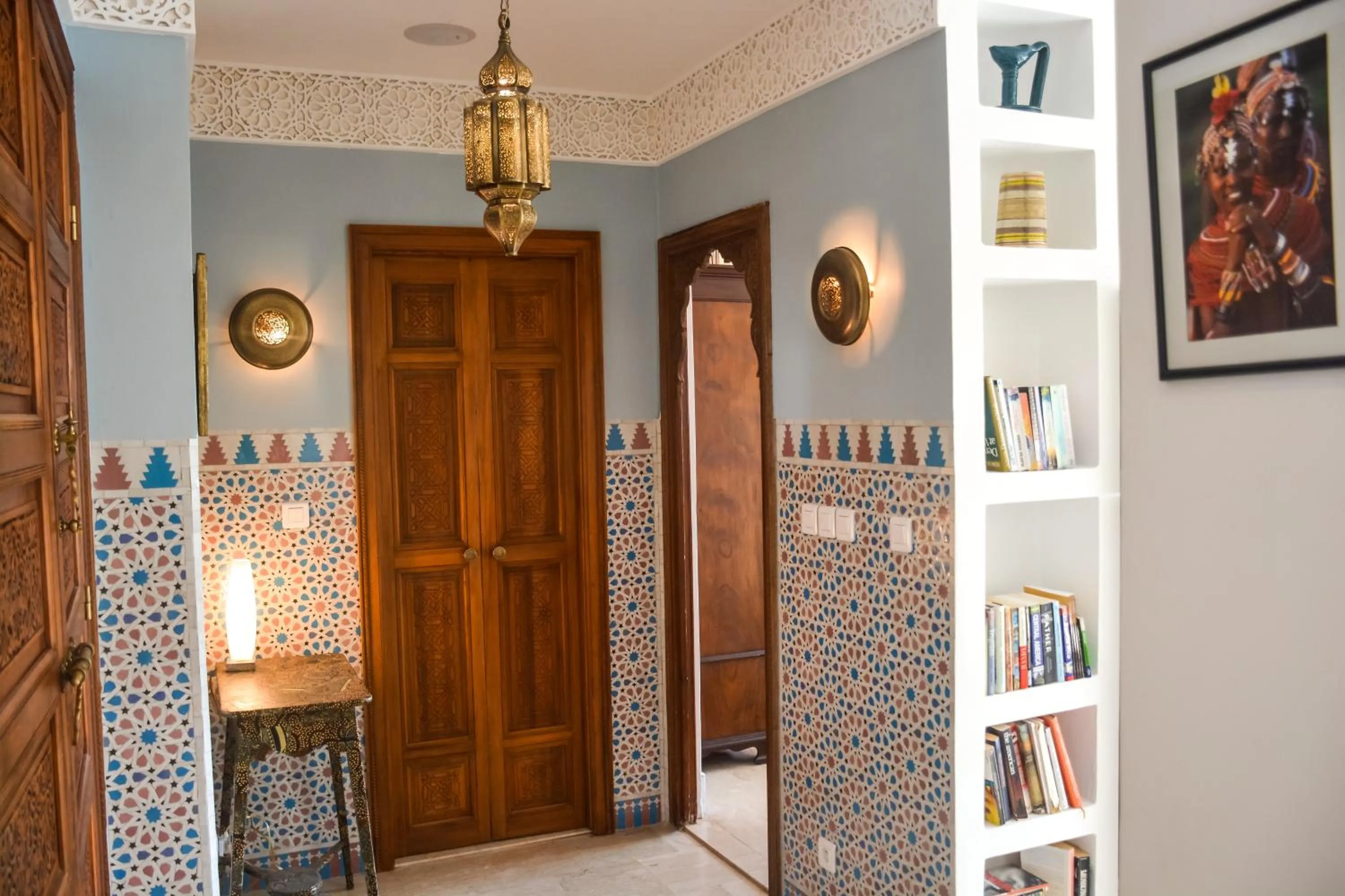 Appartement moderne moroccan/African décoration