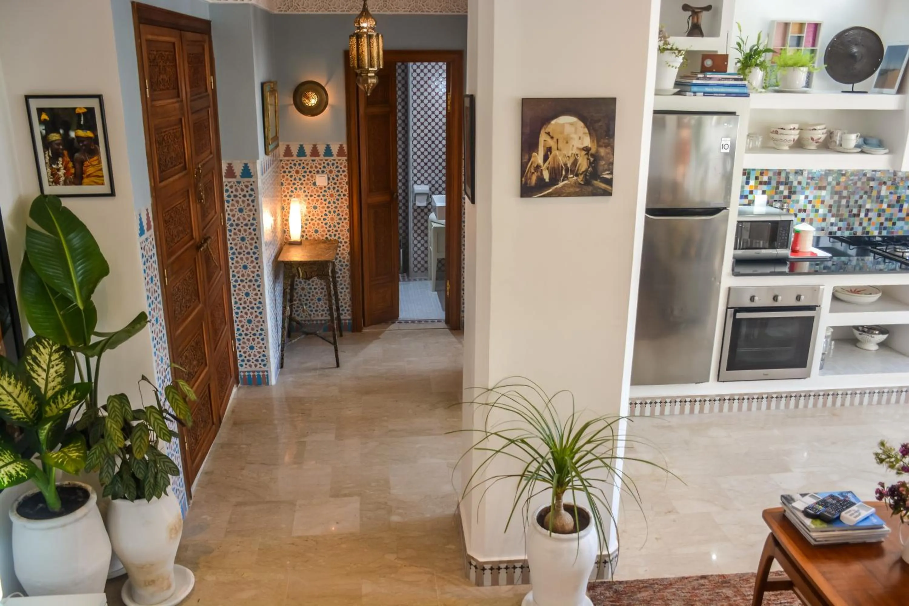 Appartement moderne moroccan/African décoration