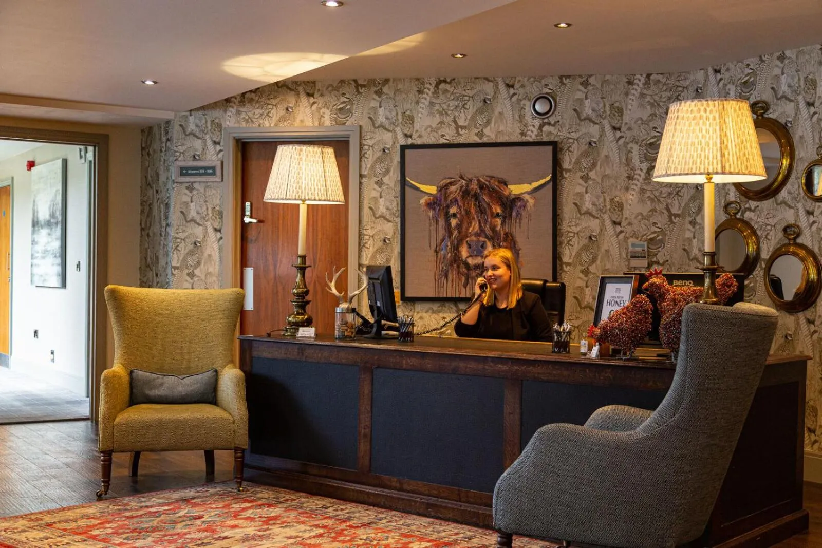 Lobby or reception in Peak Edge Hotel