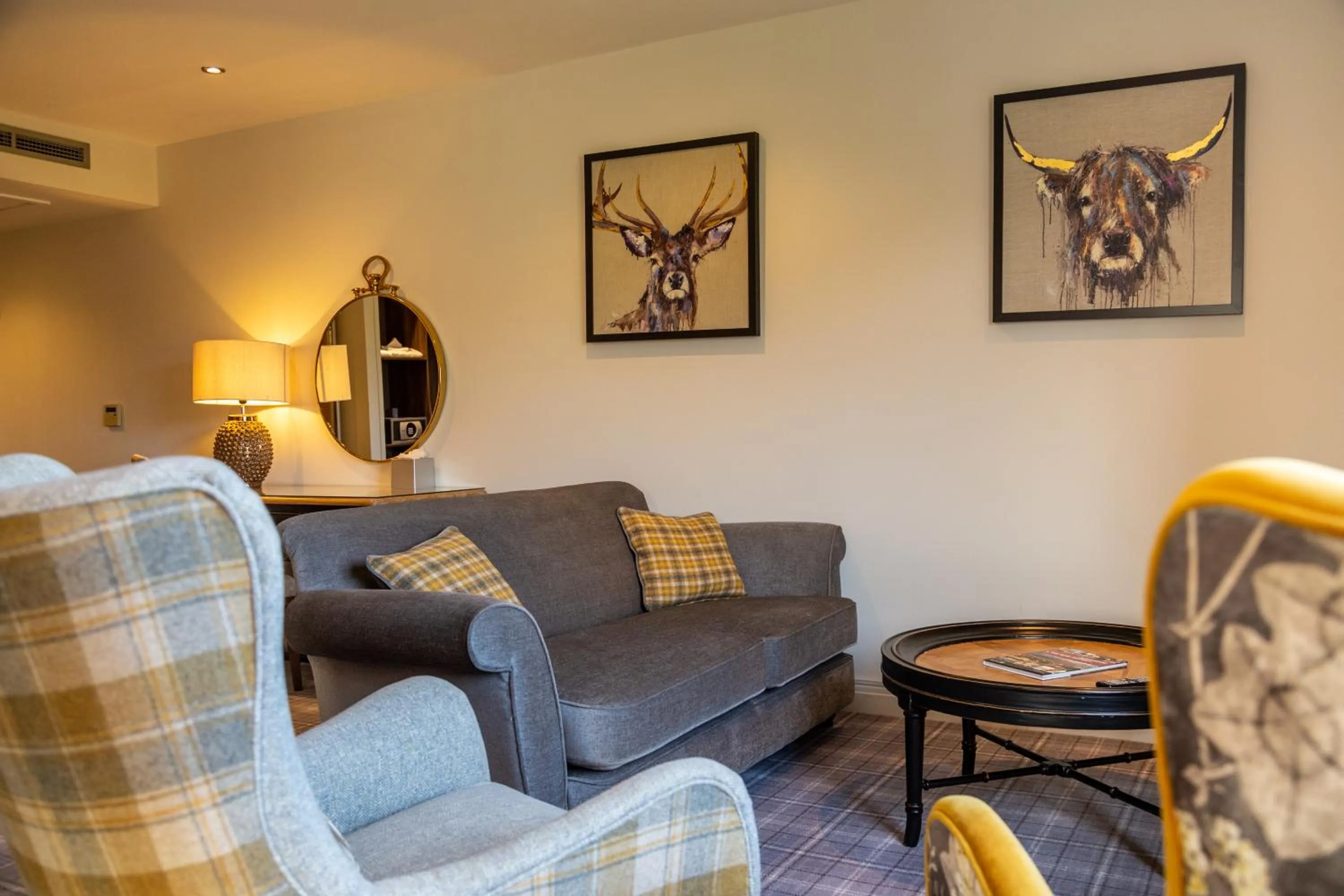 Seating area in Peak Edge Hotel