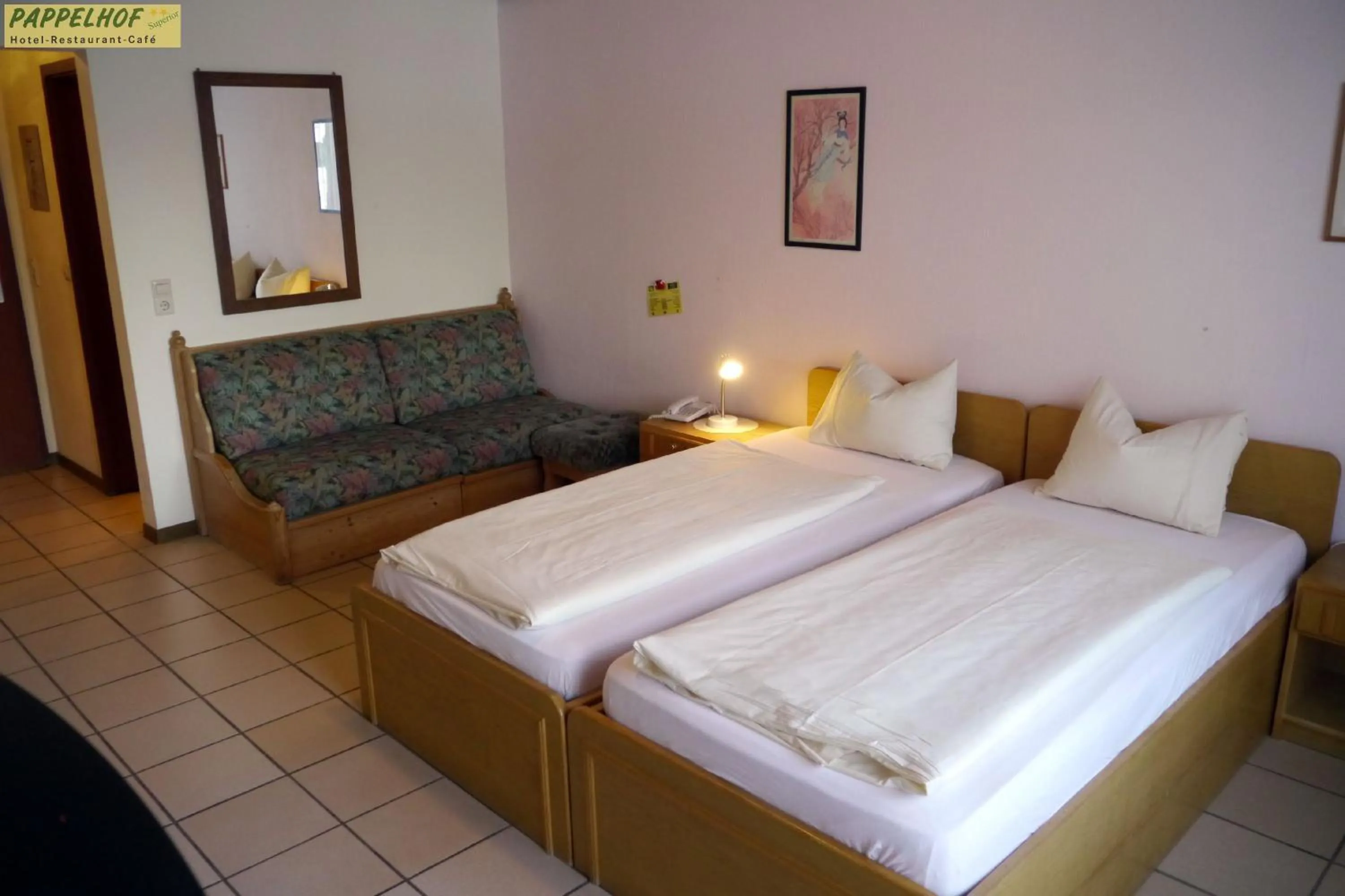 Photo of the whole room, Bed in Hotel Pappelhof