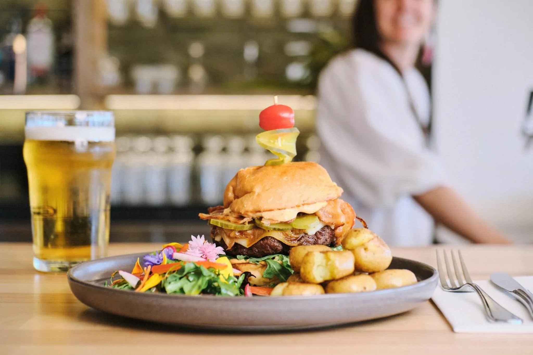 Restaurant/places to eat in BATTURES Hotel Fjord Saguenay