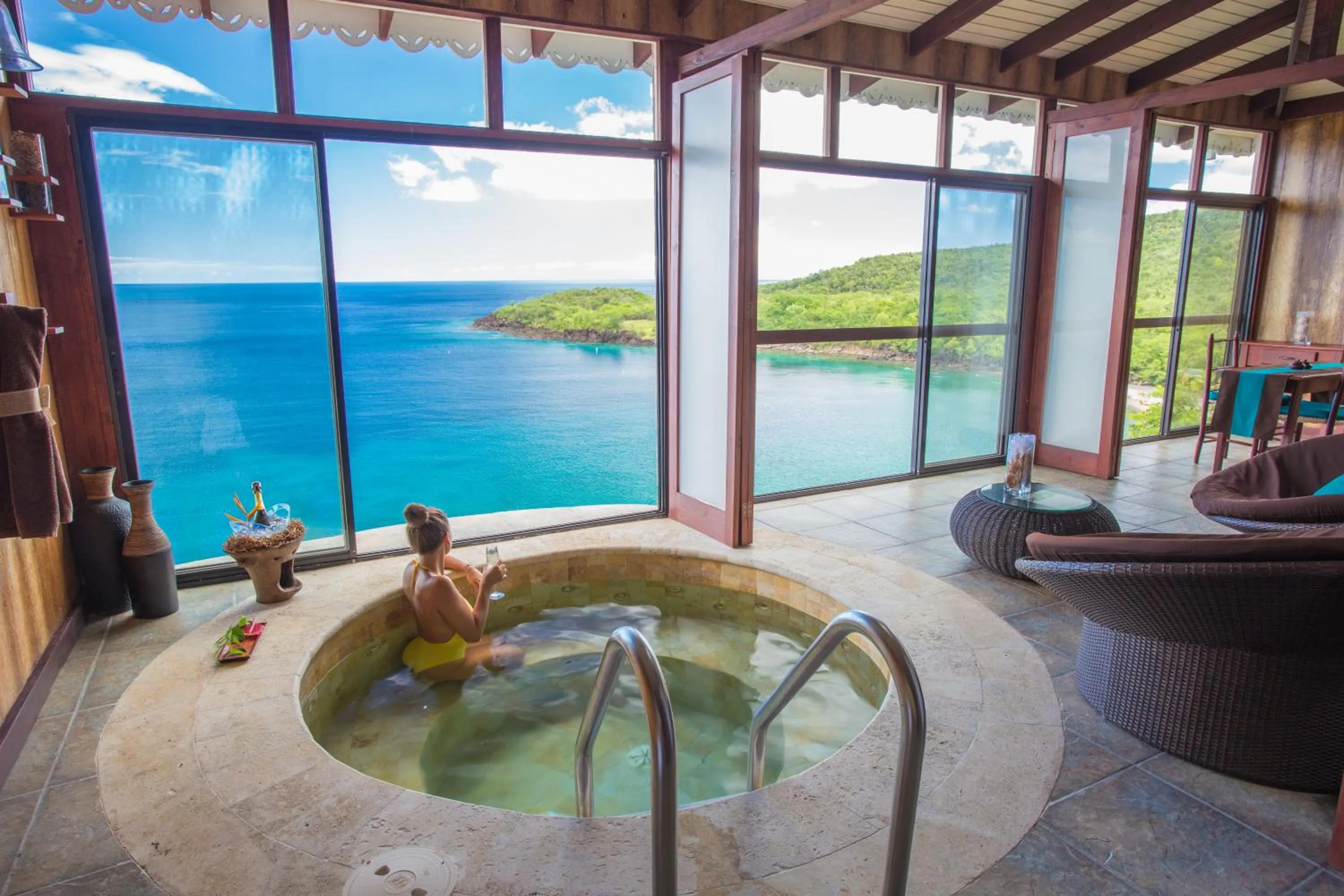 Hot Tub in Ti Kaye Resort & Spa