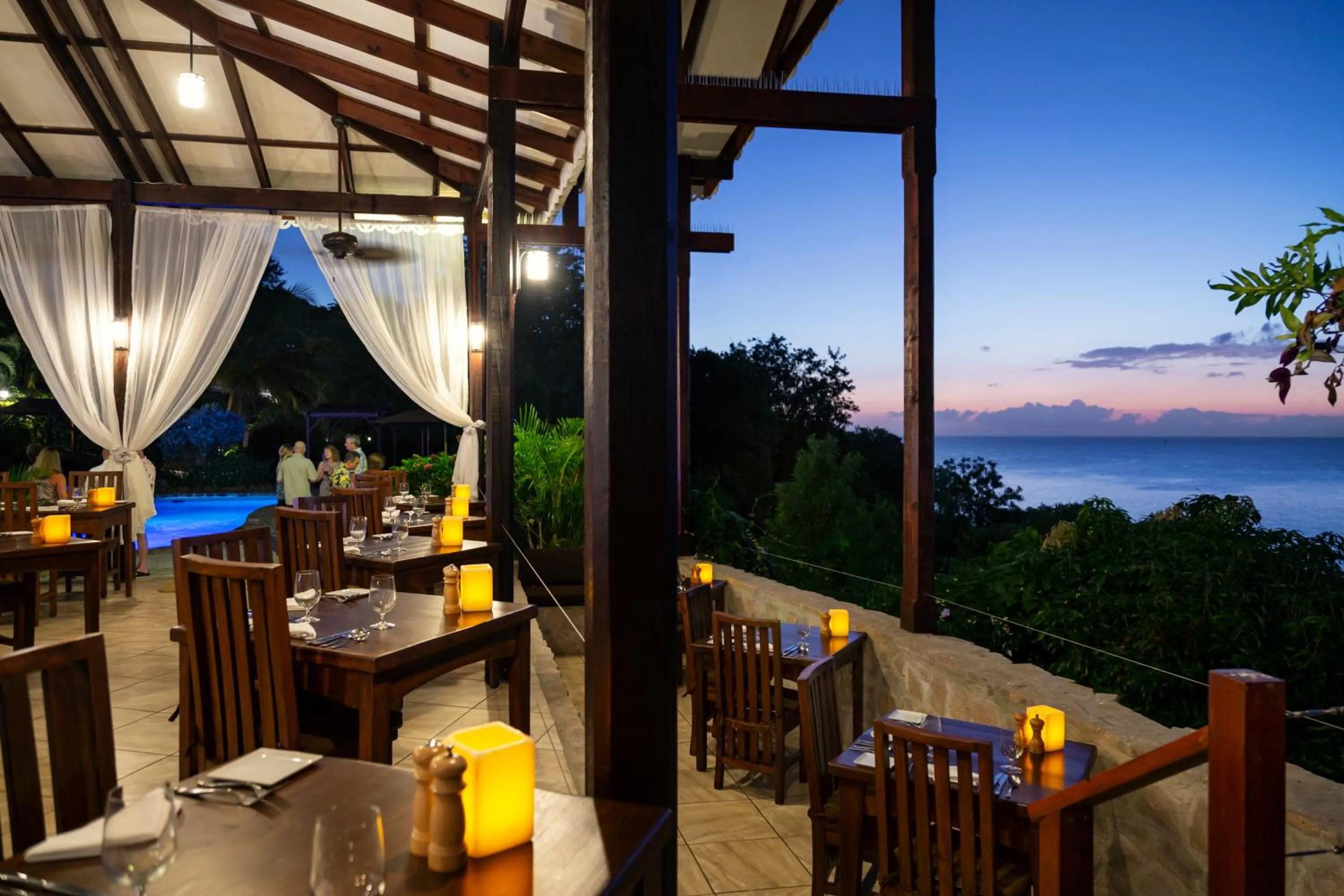 Restaurant/places to eat in Ti Kaye Resort & Spa