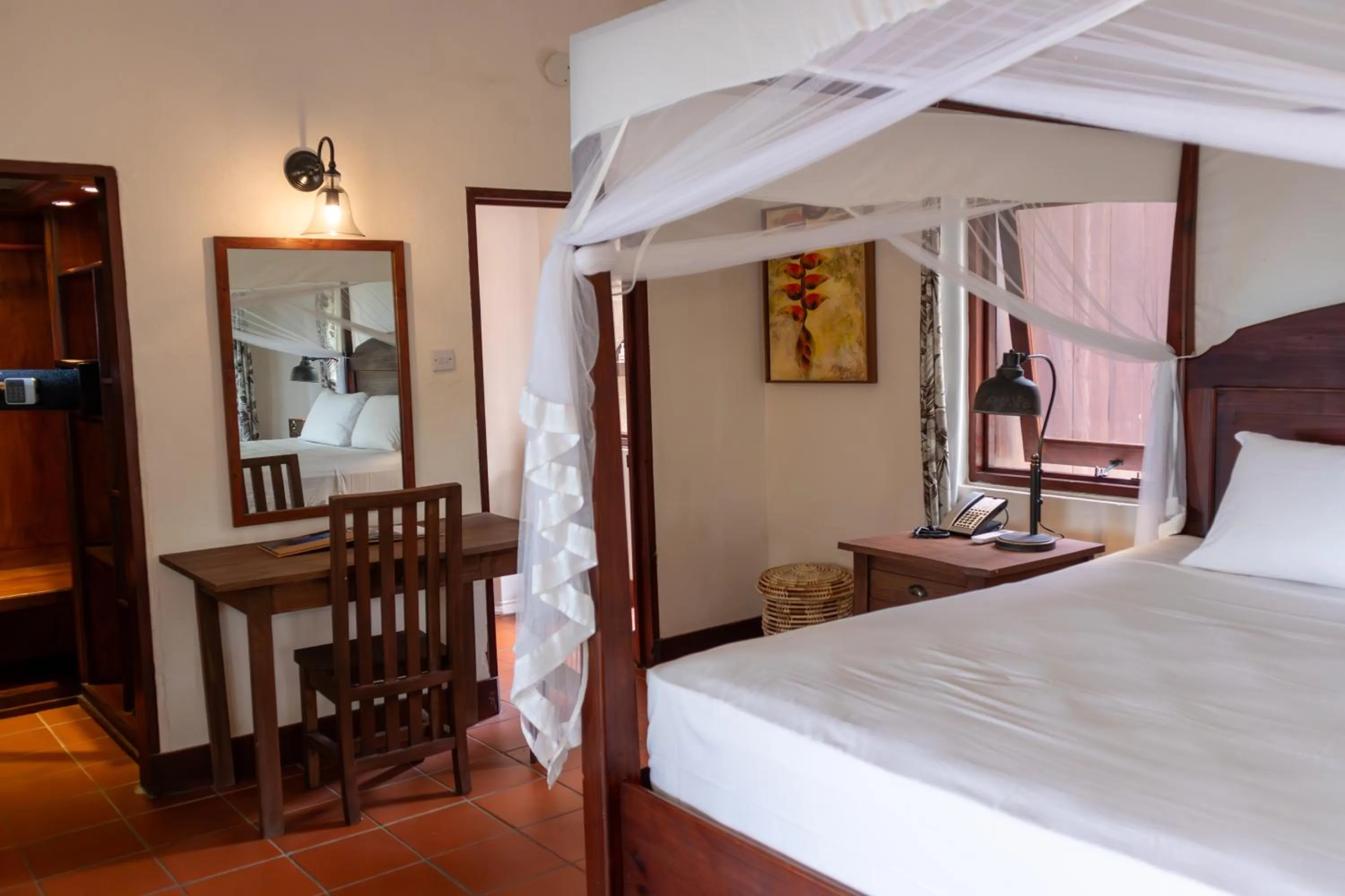 Bed in Ti Kaye Resort & Spa