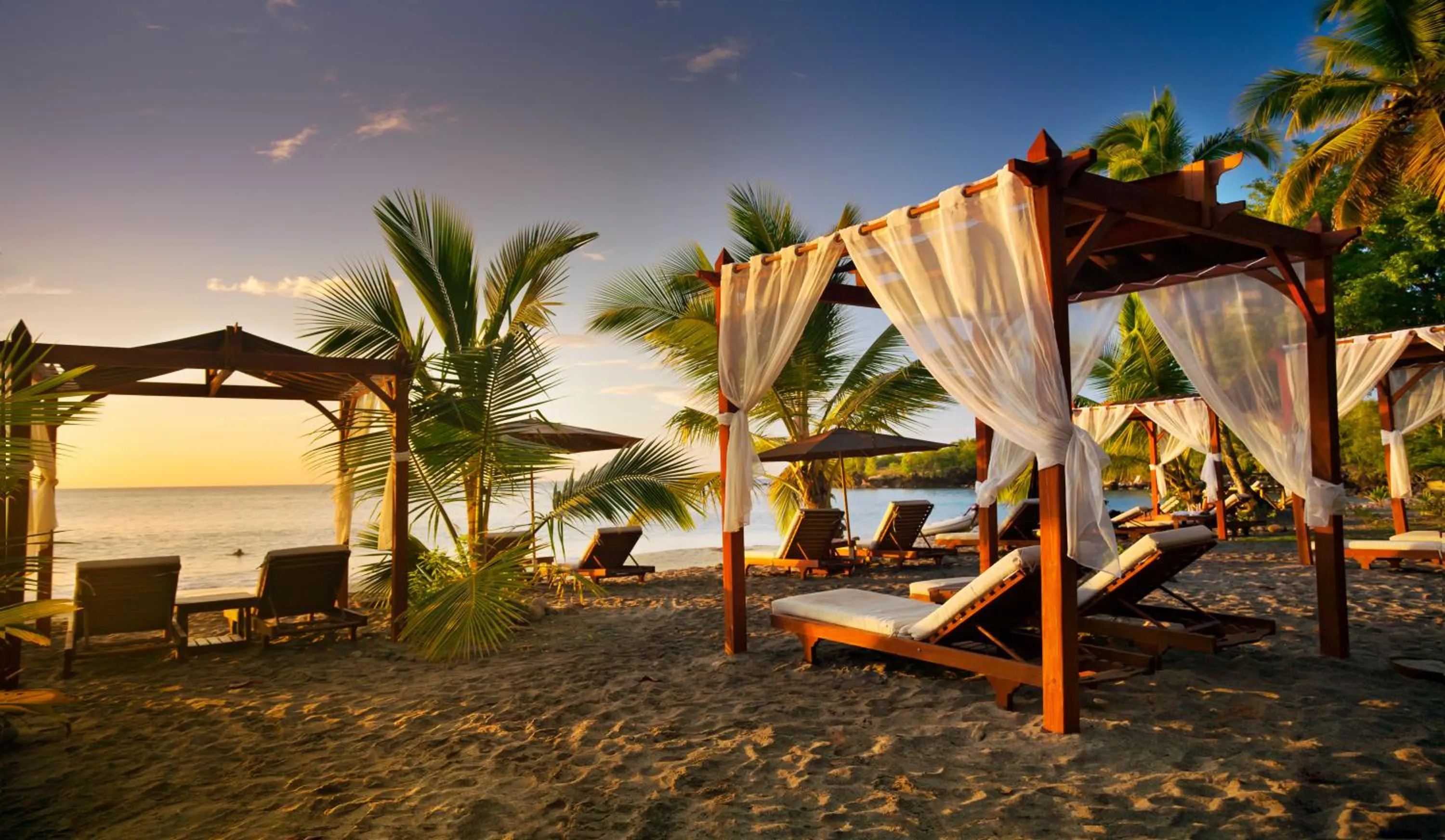 Beach in Ti Kaye Resort & Spa