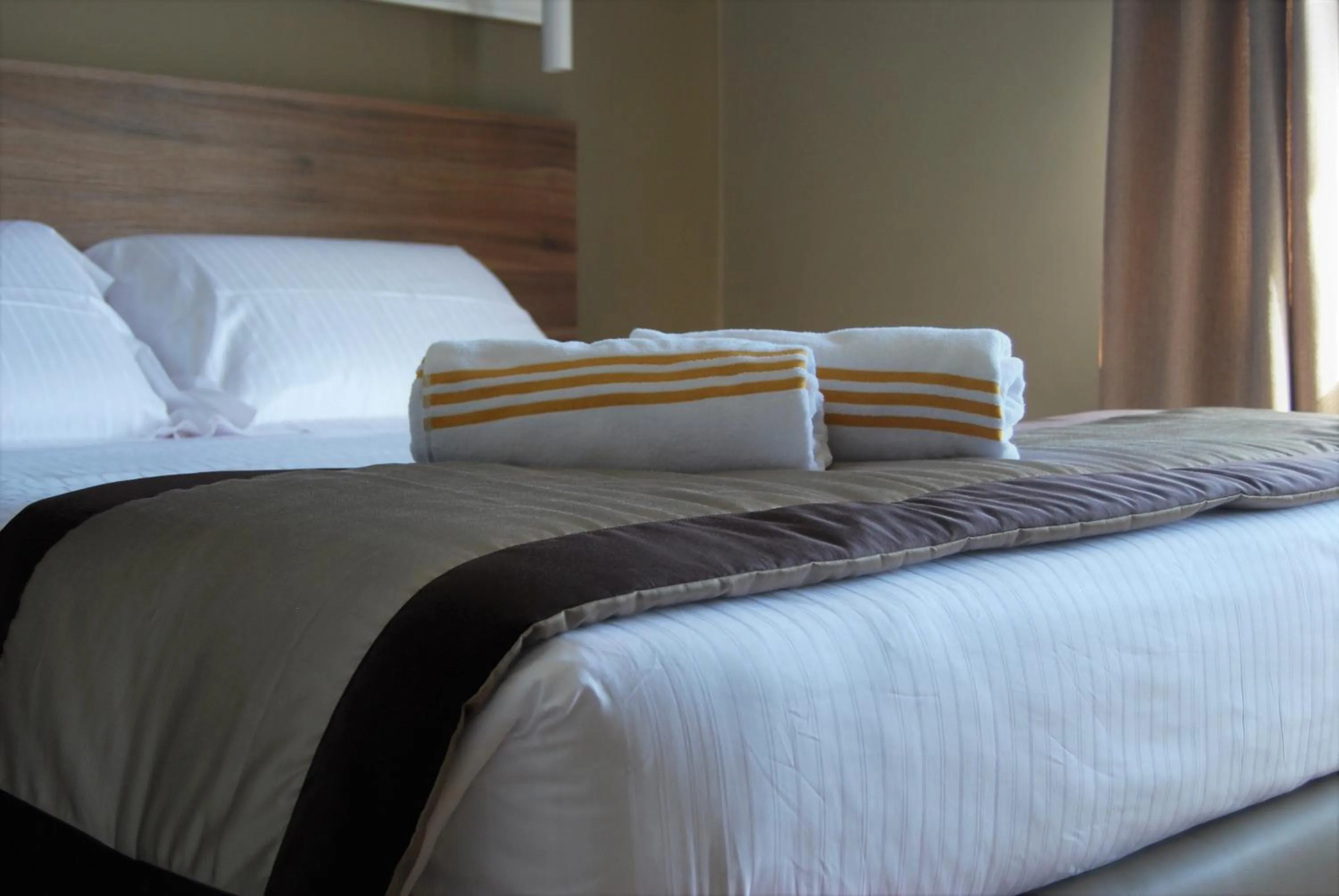 Bed in 7th Floor Suite