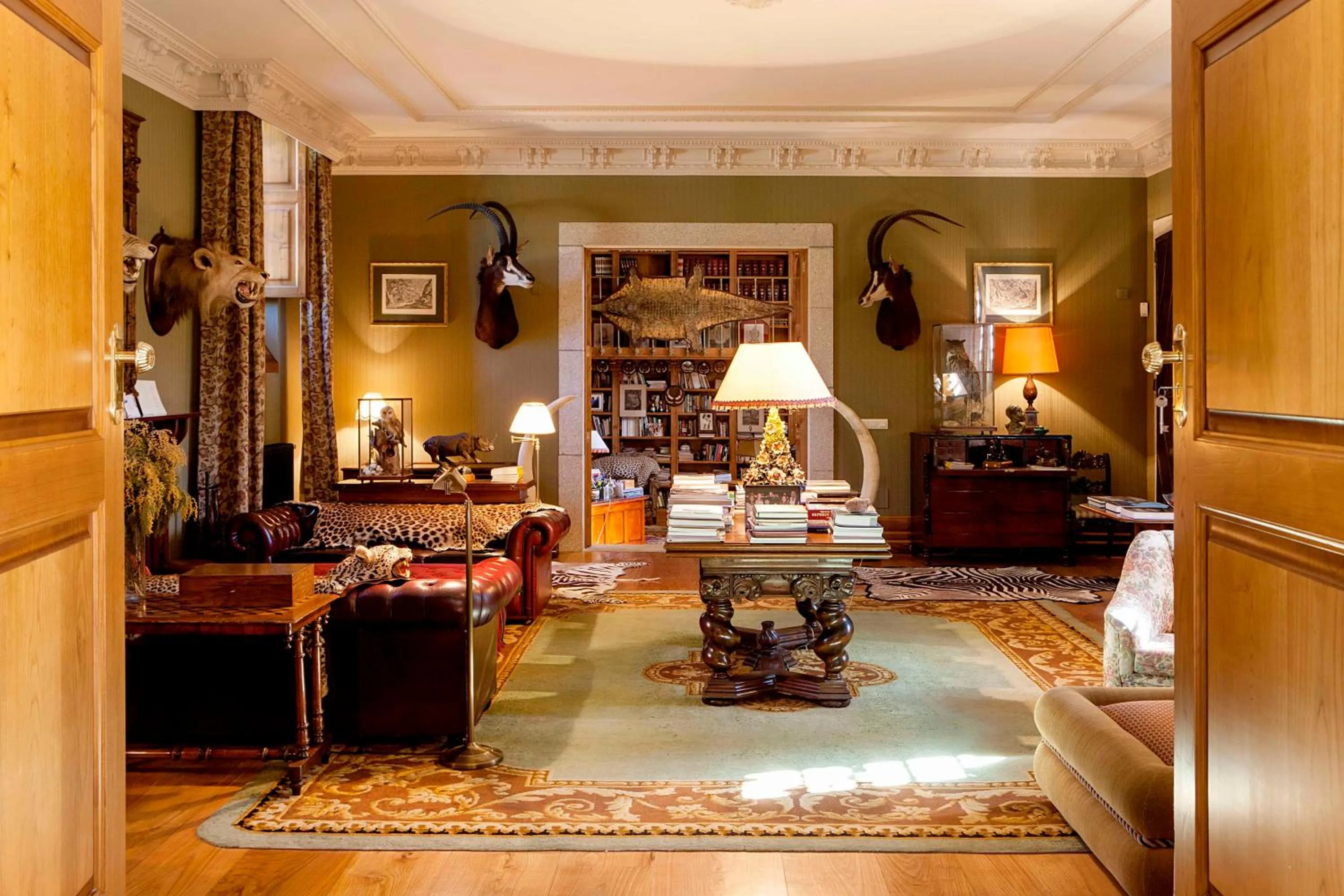Living room in Pazo de Brandeso & Country Club
