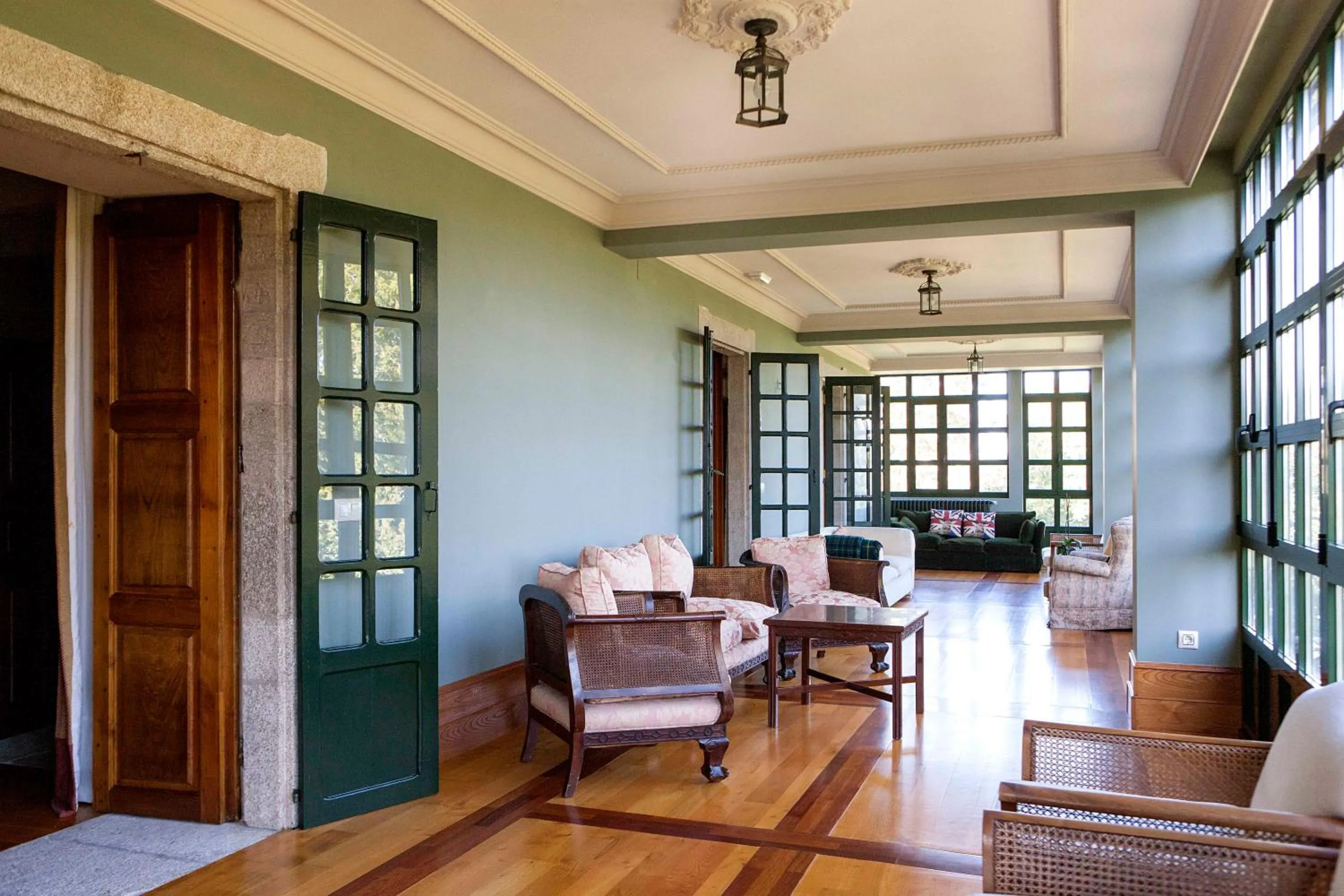 Living room in Pazo de Brandeso & Country Club
