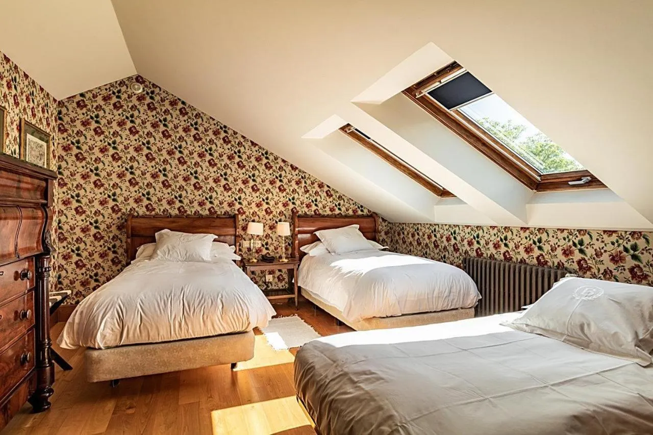 Bed in Pazo de Brandeso & Country Club