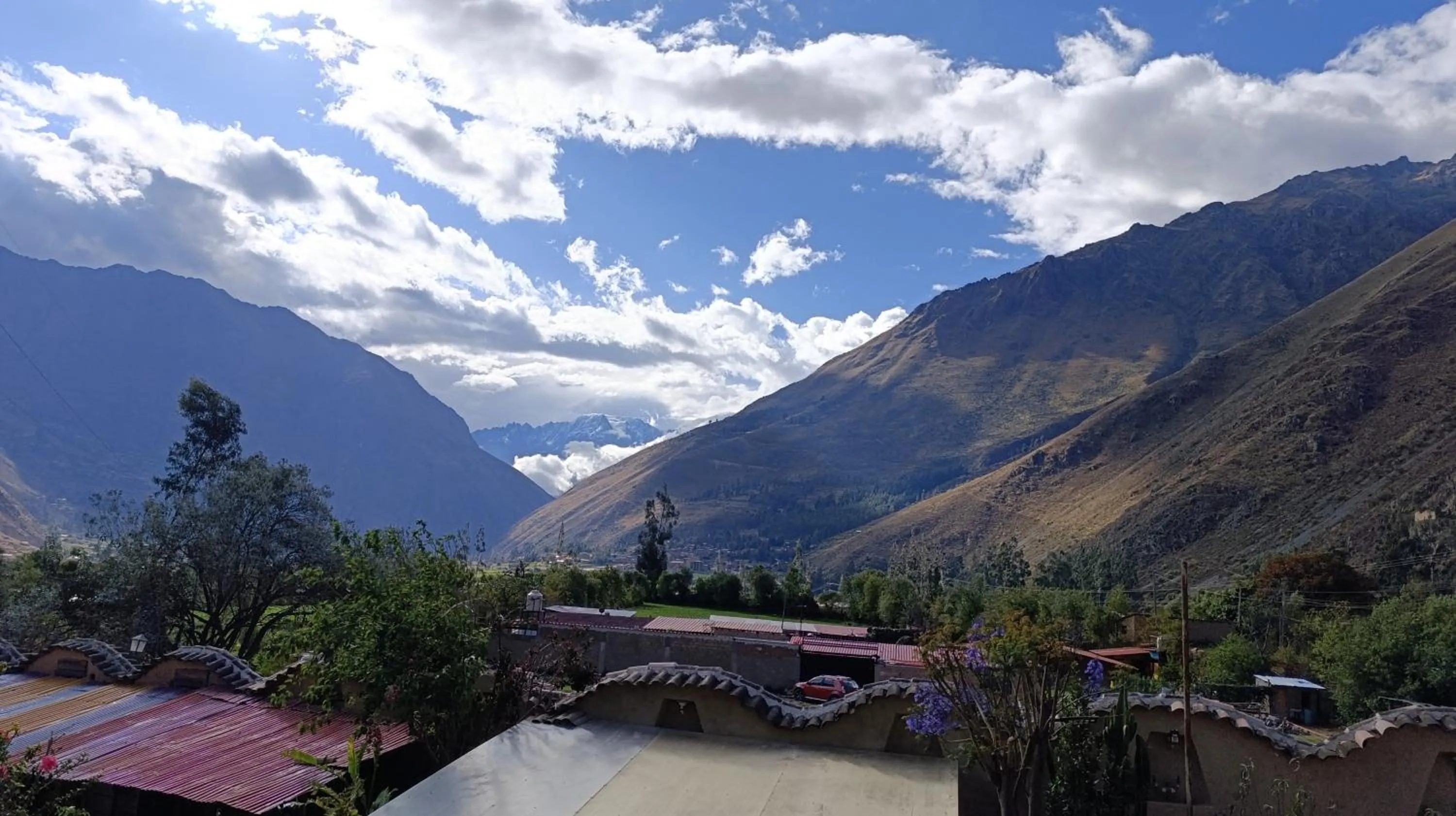 Bird's eye view in Ccapac Inka Ollanta Casa Museo