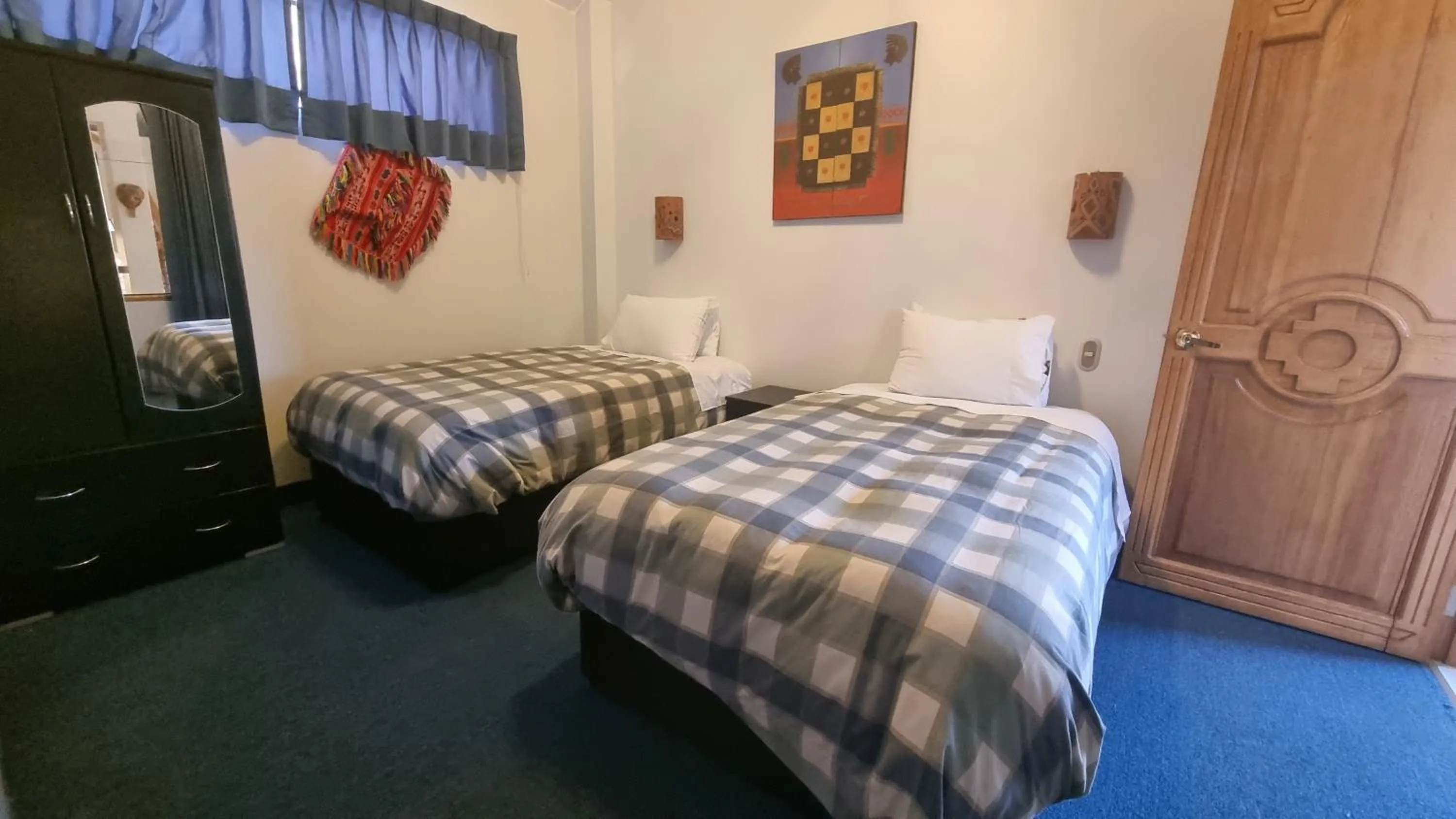 Bedroom, Bed in Ccapac Inka Ollanta Casa Museo