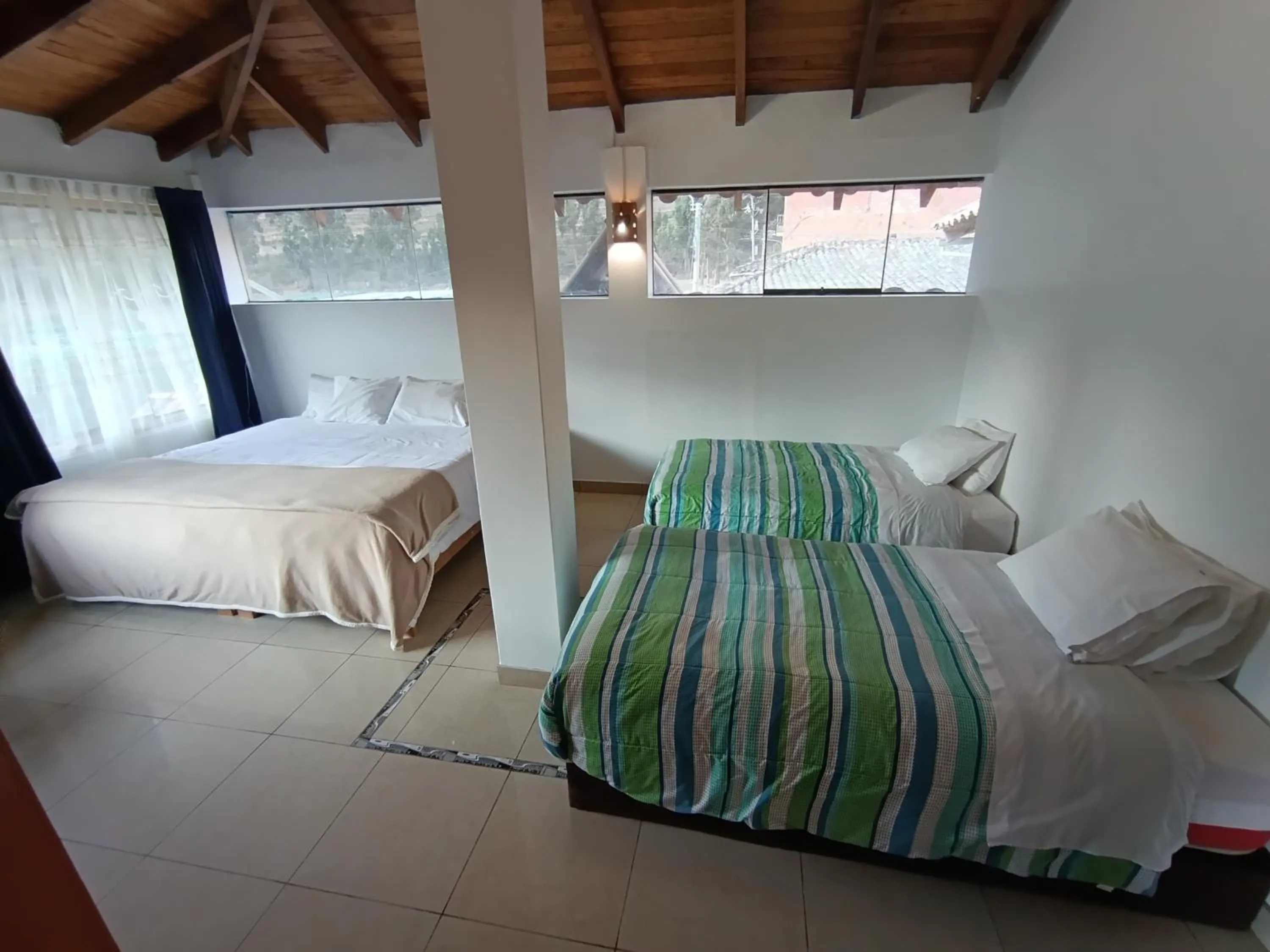 Bed in Ccapac Inka Ollanta Casa Museo