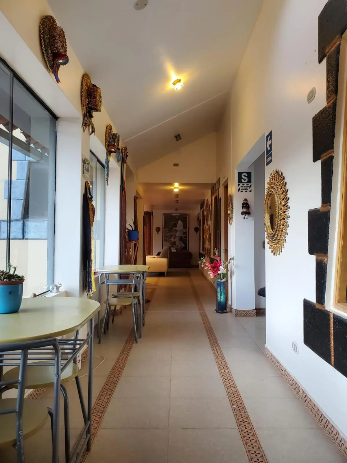 Dining area in Ccapac Inka Ollanta Casa Museo
