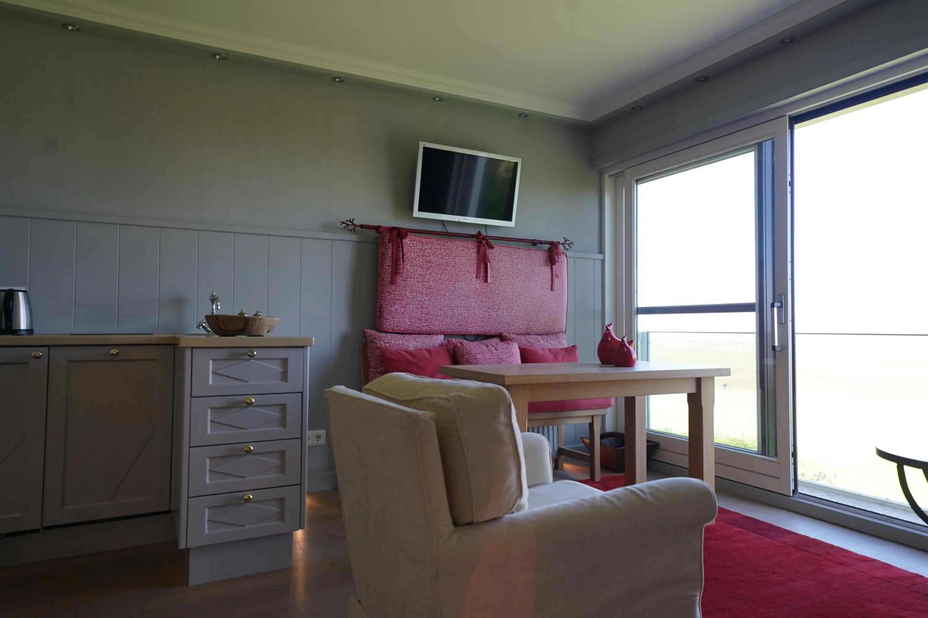 Living room in Ferienwohnung Feskerdam 28 OG