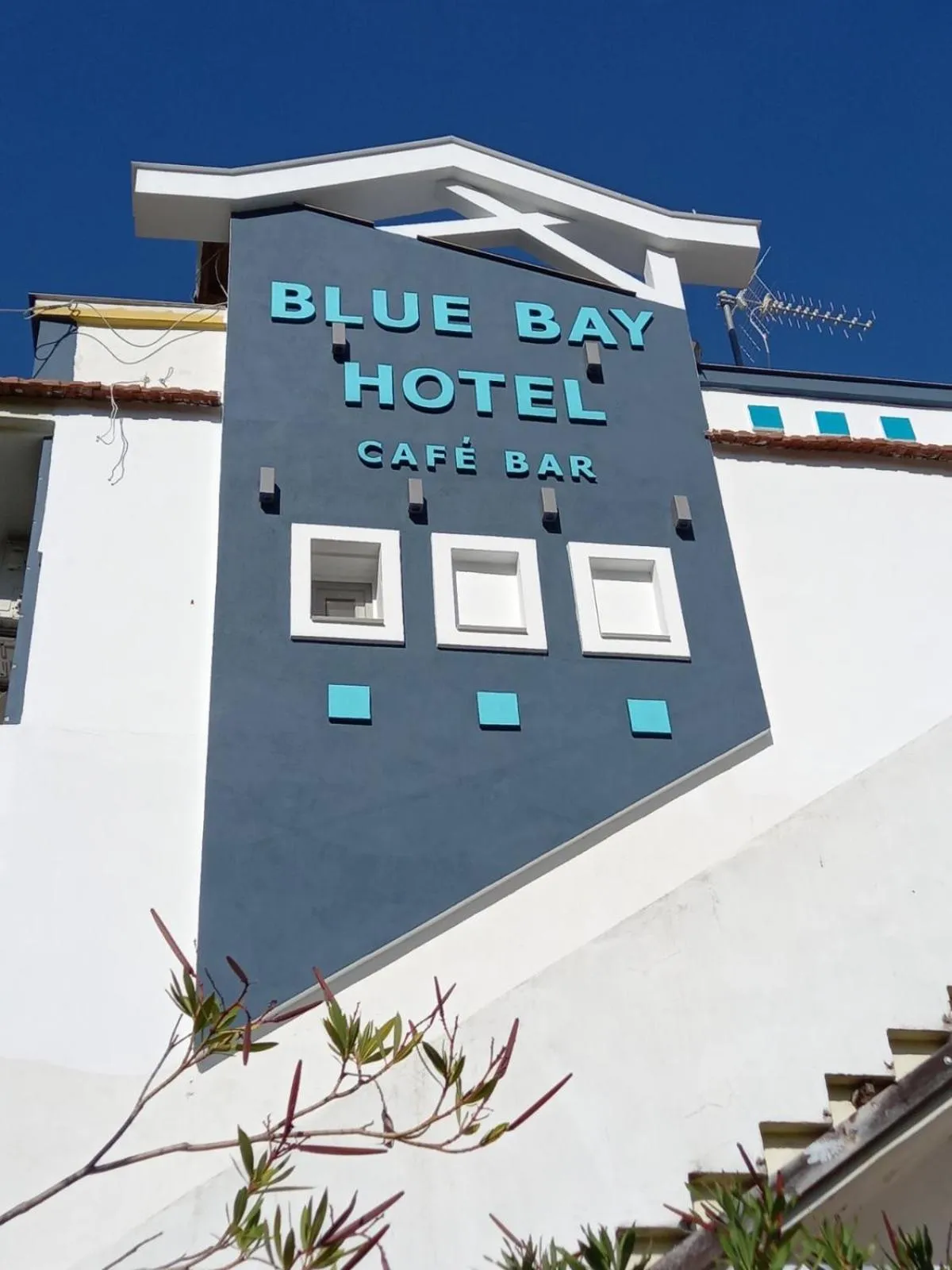 Property building in Blue Bay Beach Hotel