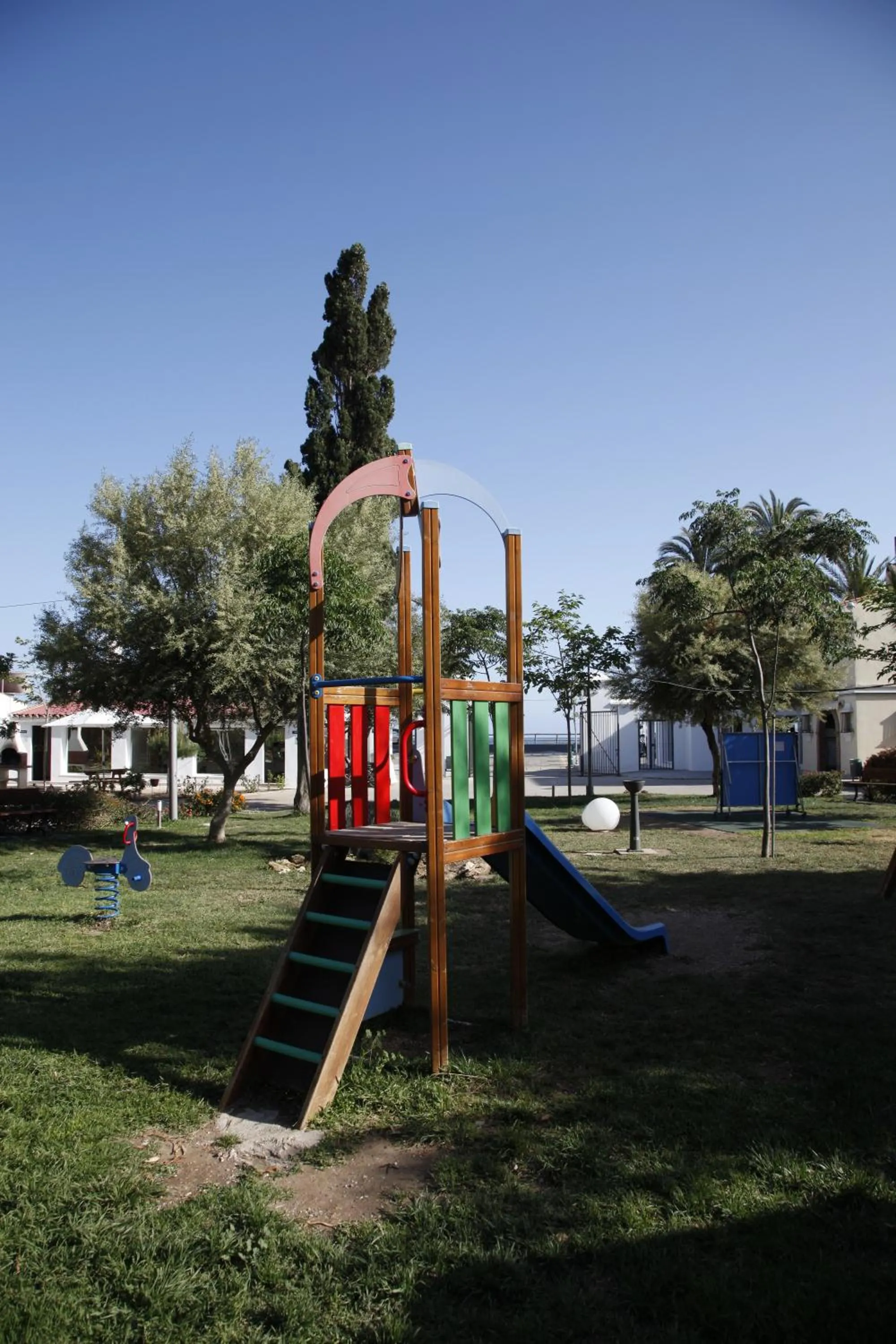 Children play ground in Camping Valle Niza Playa
