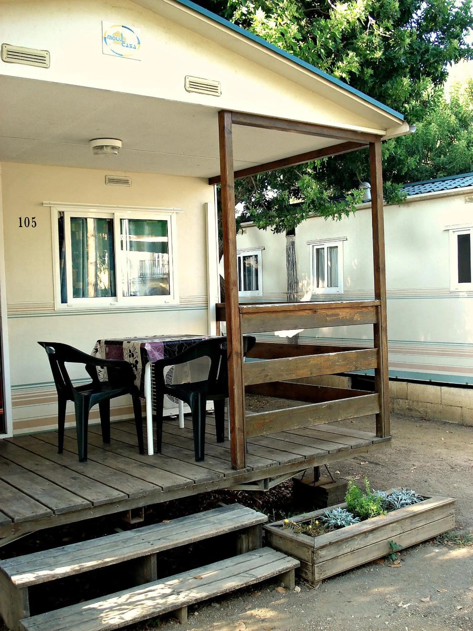 Balcony/Terrace in Camping Valle Niza Playa