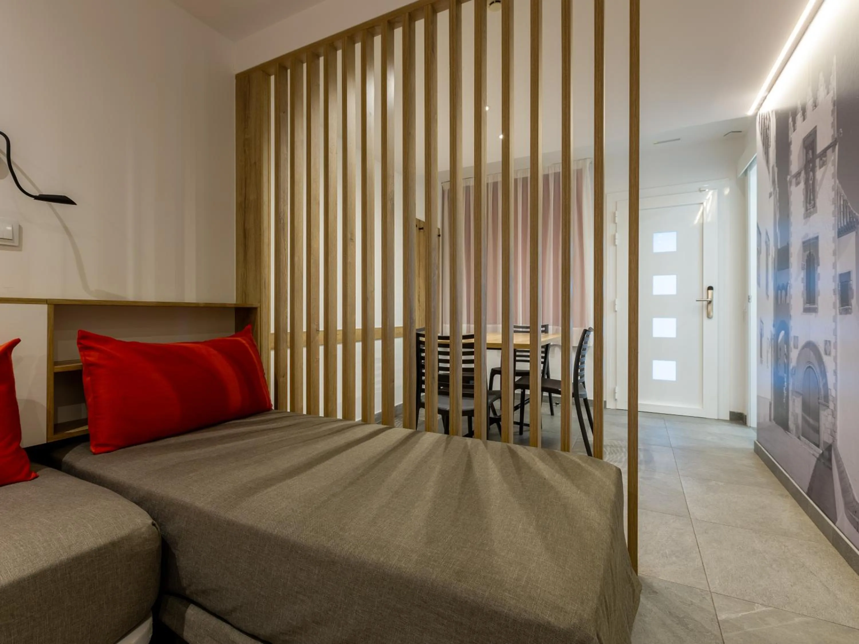 Bed in Apartamentos Sunway Apollo