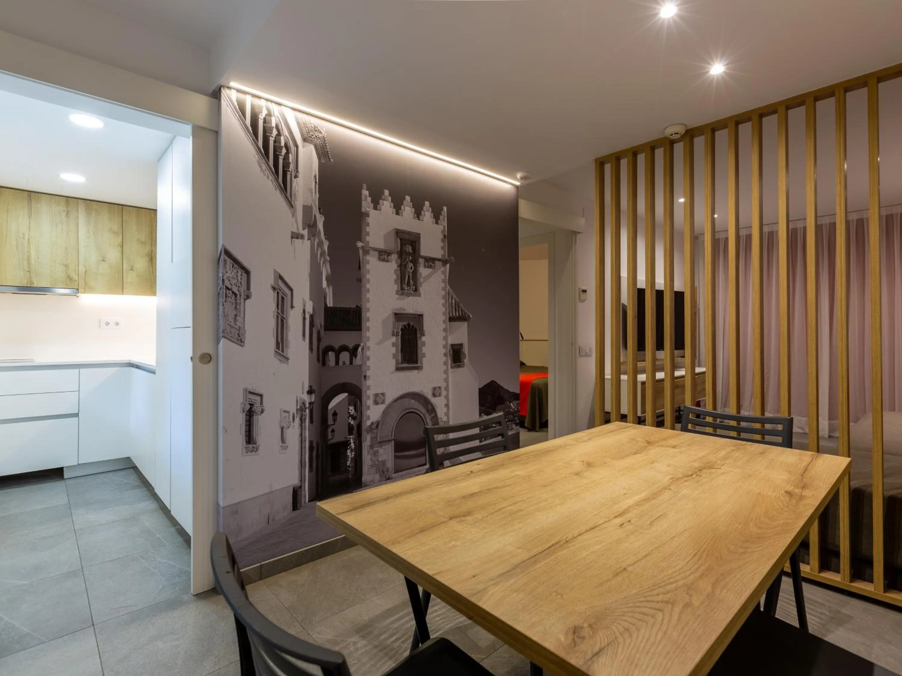 Dining area in Apartamentos Sunway Apollo