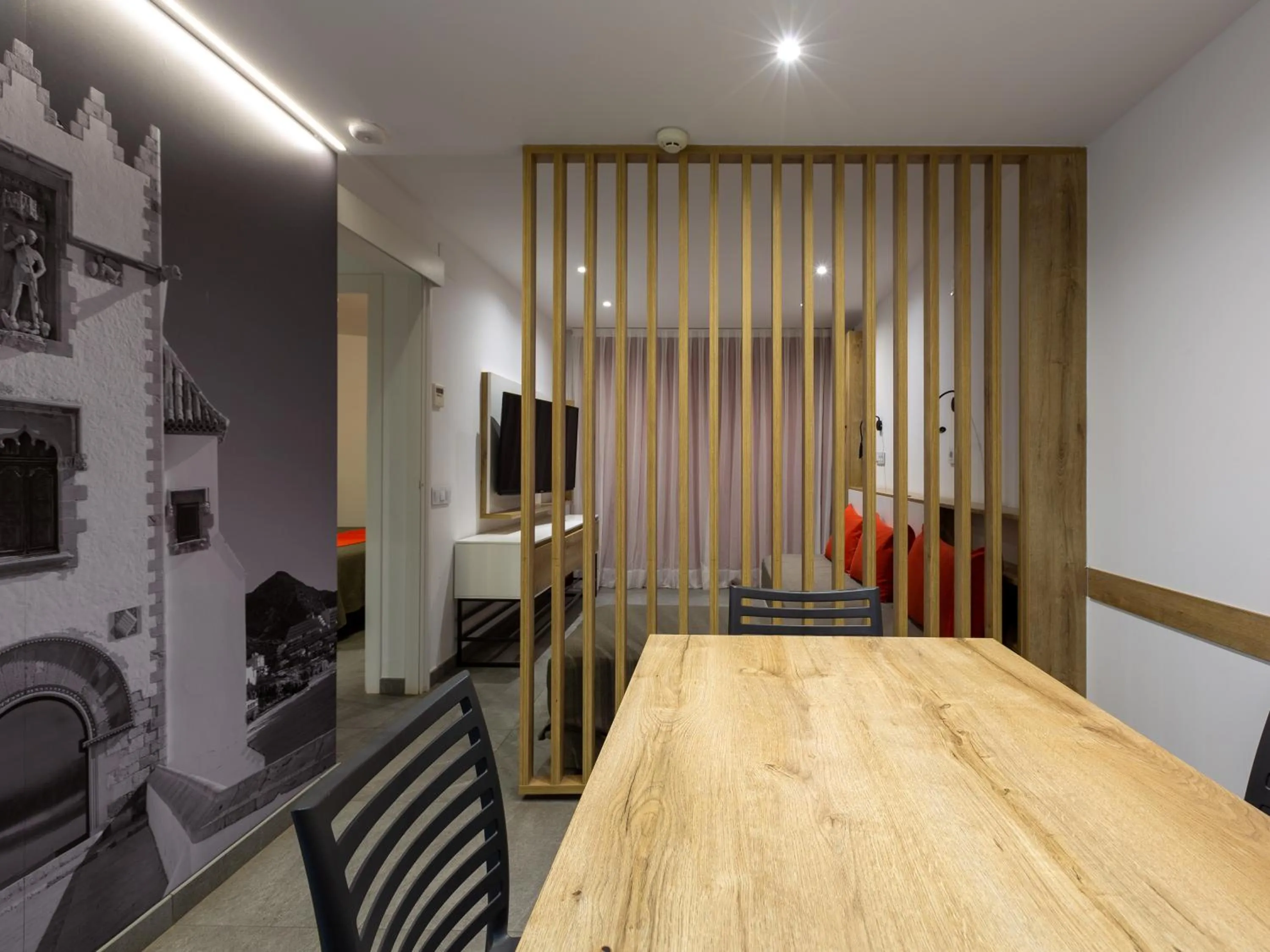 Dining area in Apartamentos Sunway Apollo