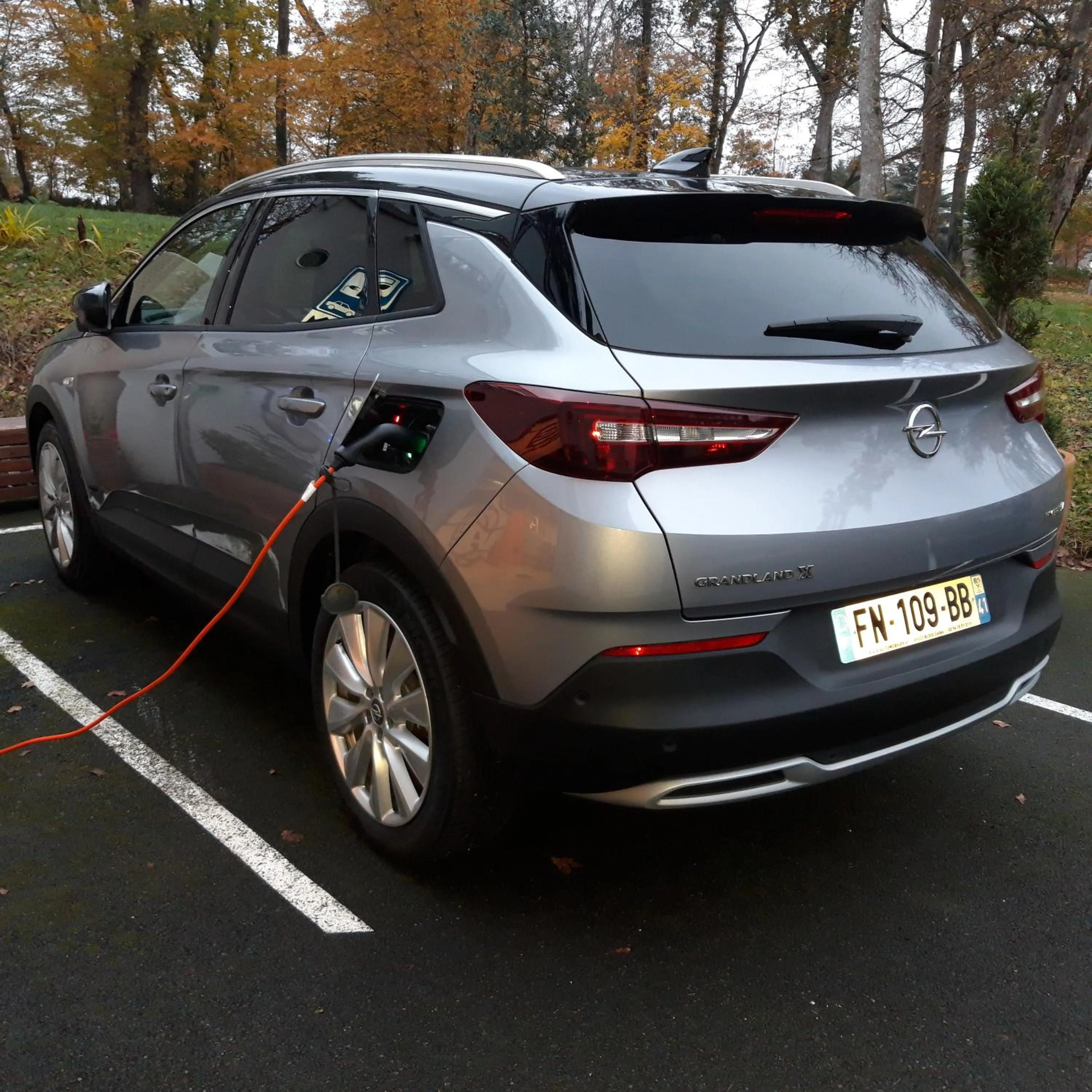 Parking in Chateau de la Rozelle