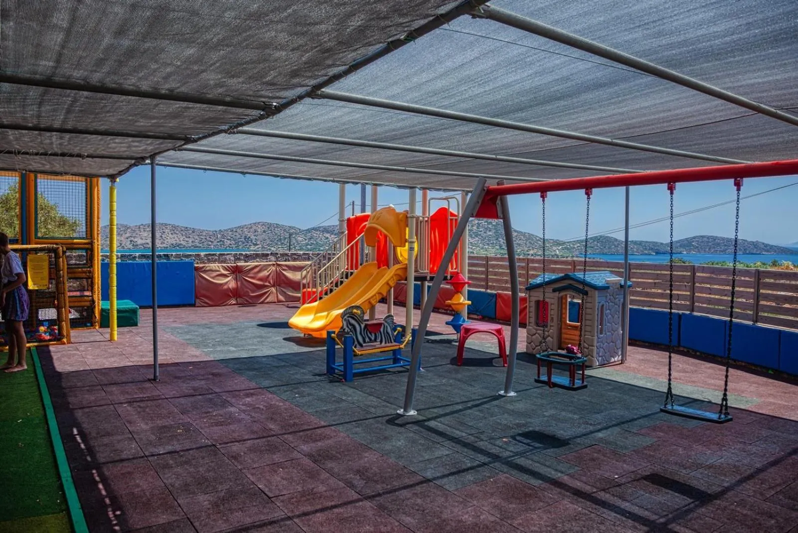Children play ground in Elounda Residence Resort & Waterpark