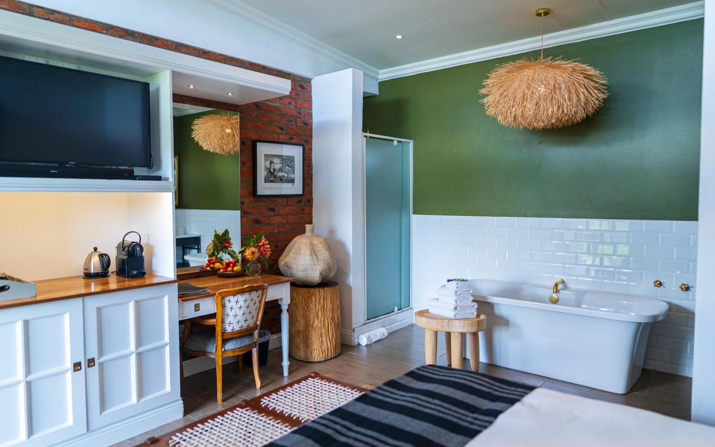 Bathroom in Liedjiesbos Urban Olive Farm