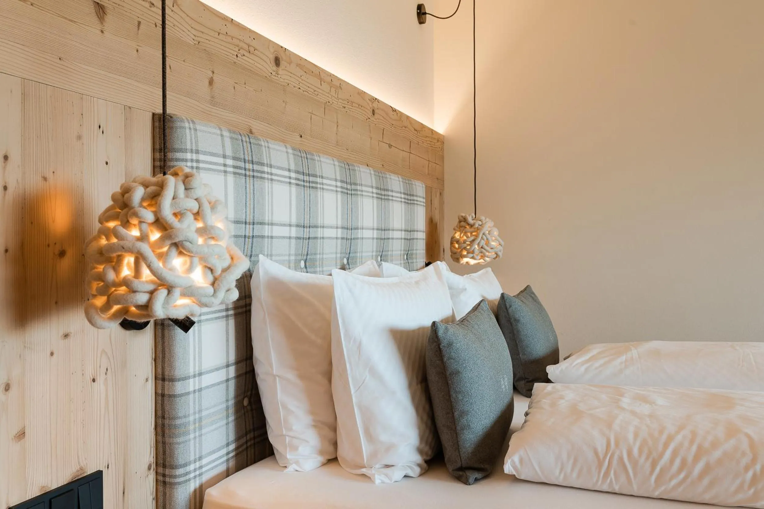 Bed in Hotel Kassian