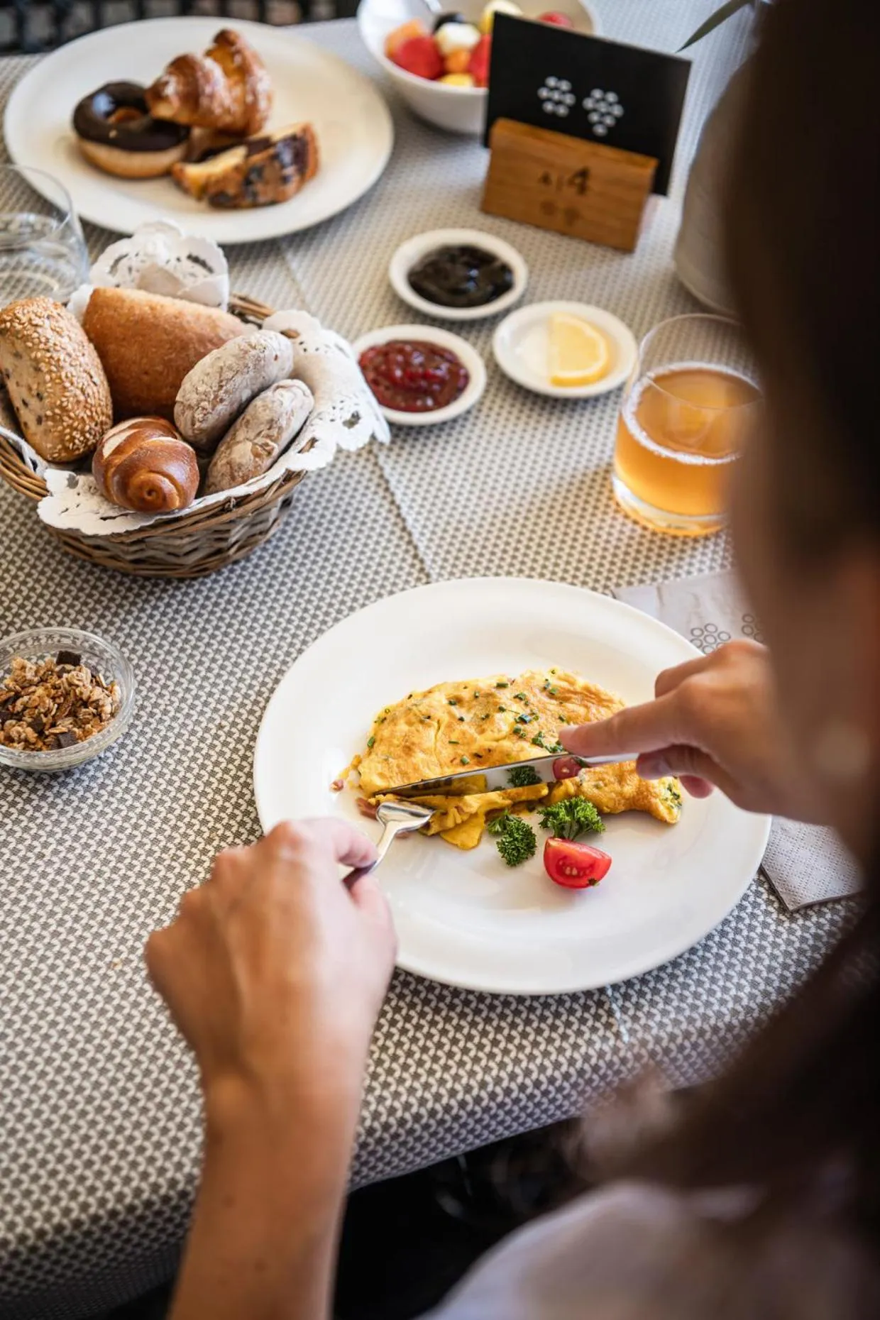 Breakfast in Hotel Kassian