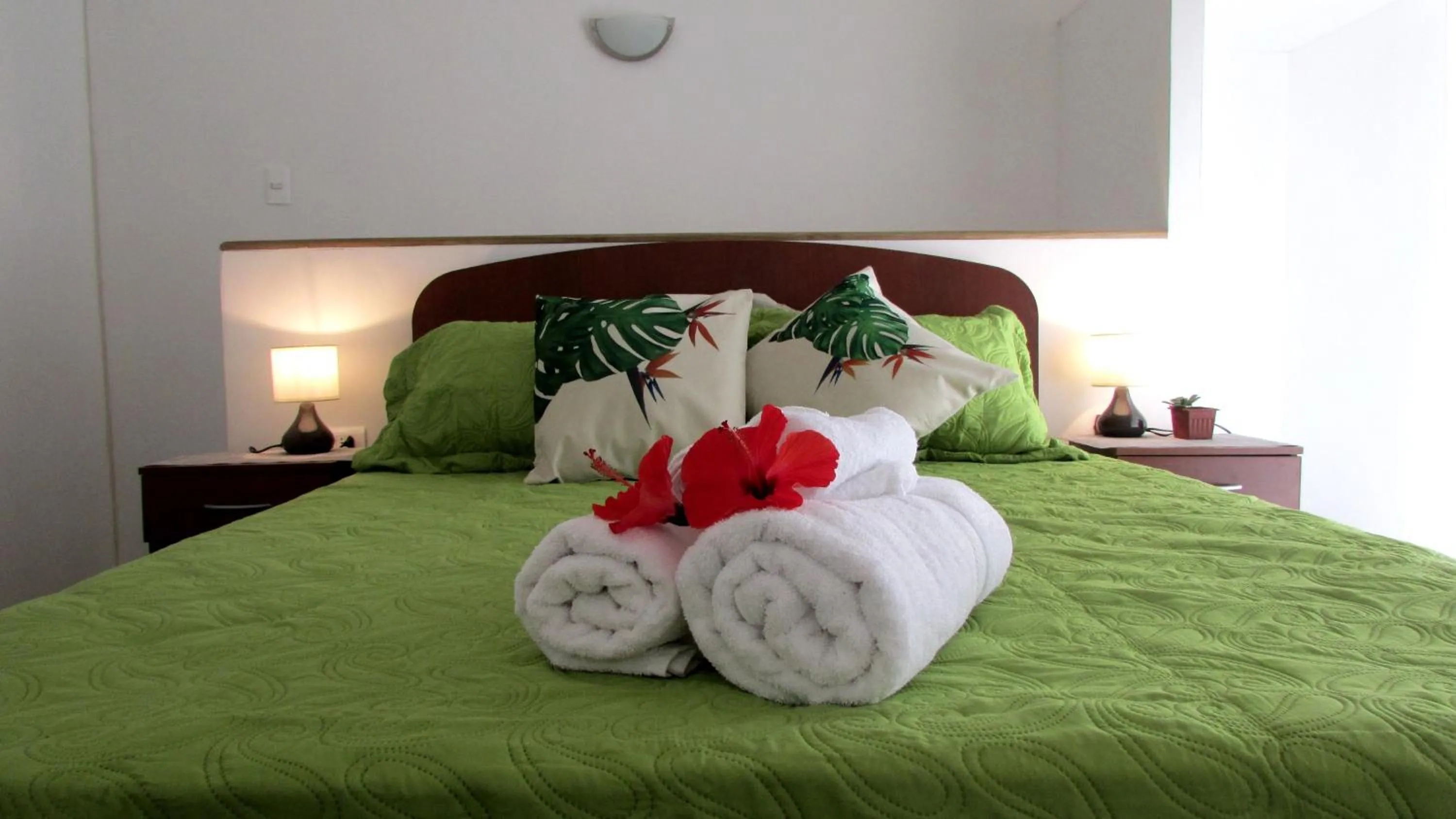 Bedroom, Bed in Cabañas Te Maori