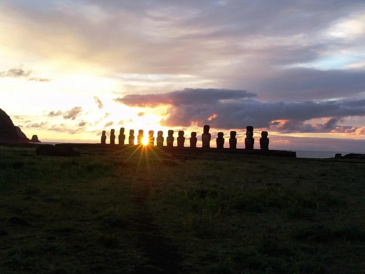 Sunrise in Cabañas Te Maori