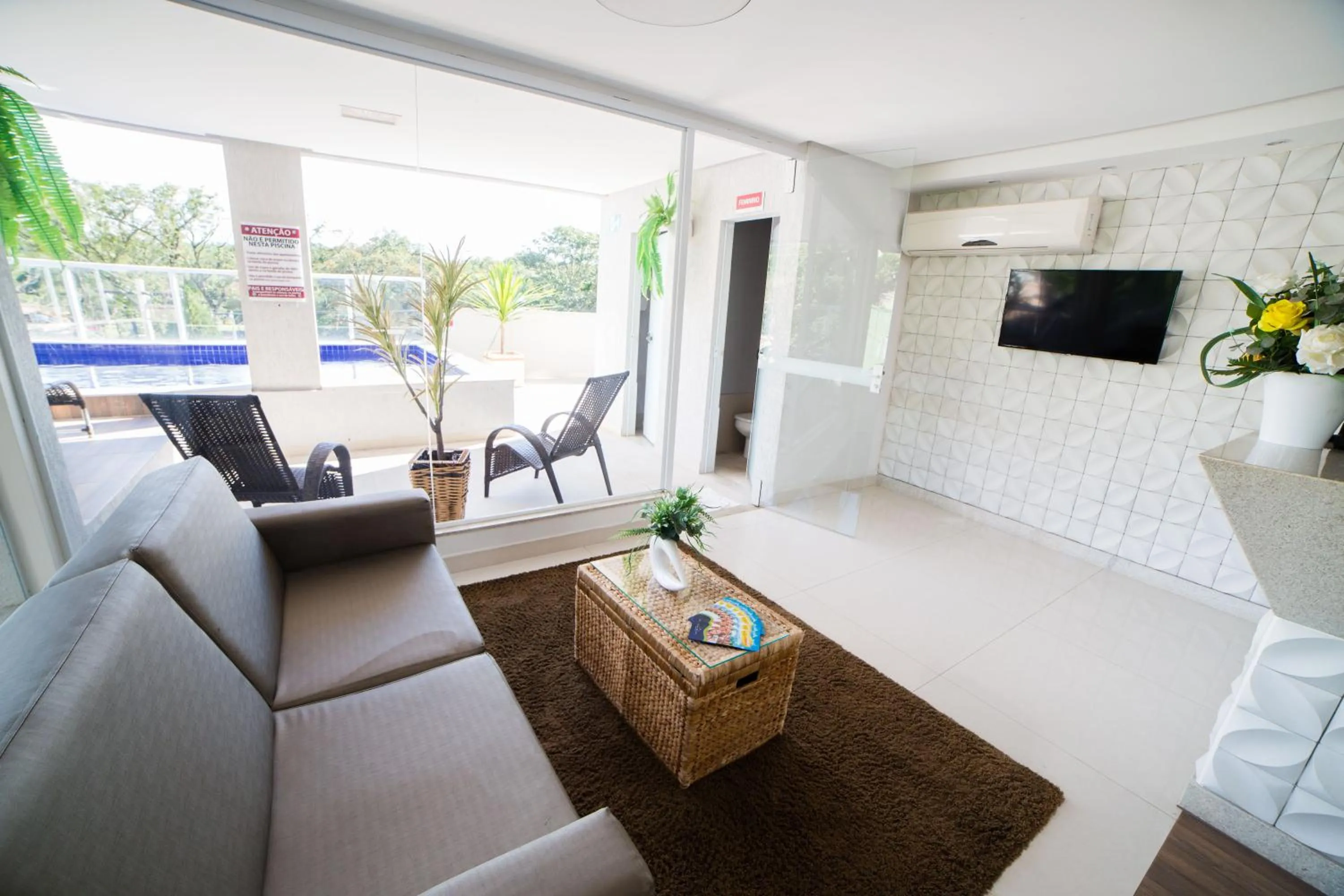 Lobby or reception in Serra Madre Hotel