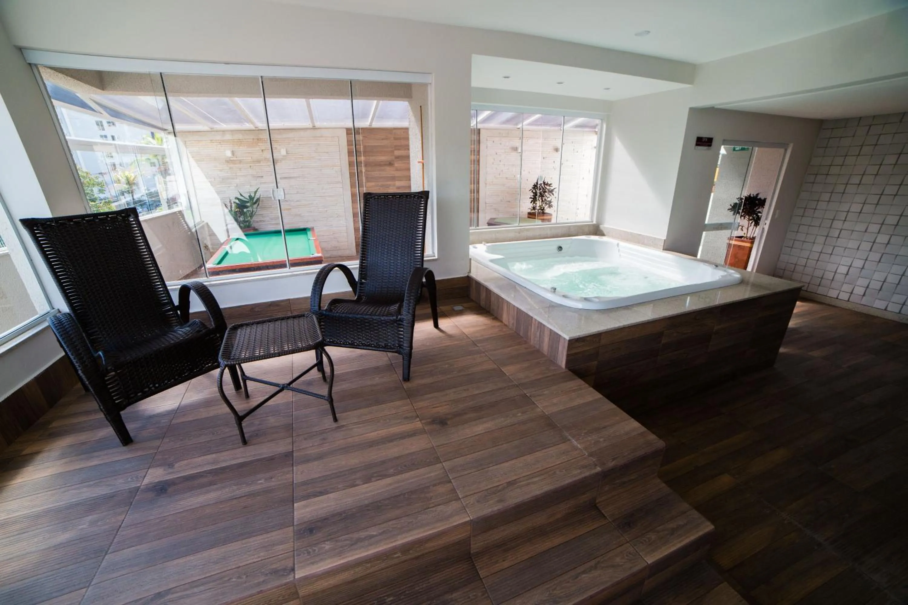 Hot Tub, Bed in Serra Madre Hotel