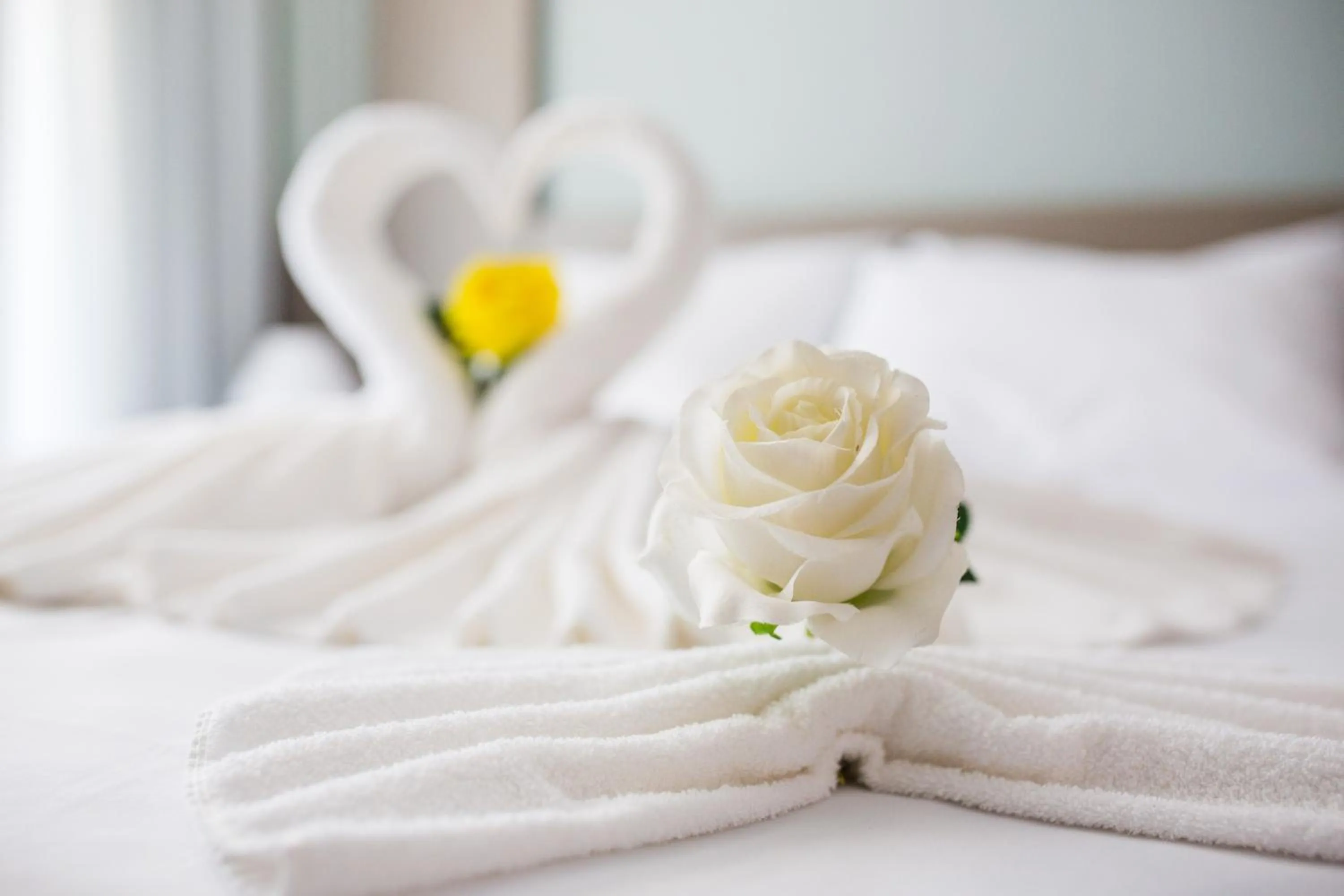 Decorative detail, Bed in Serra Madre Hotel