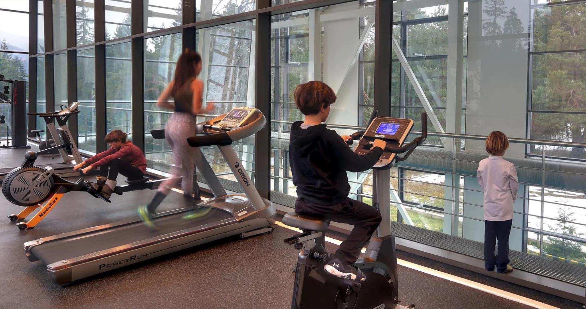 Fitness centre/facilities in Euphoria Club Hotel