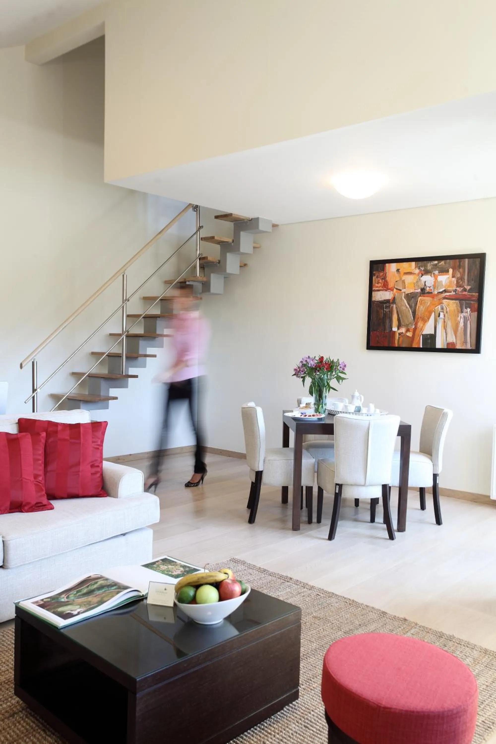 Living room in Euphoria Club Hotel