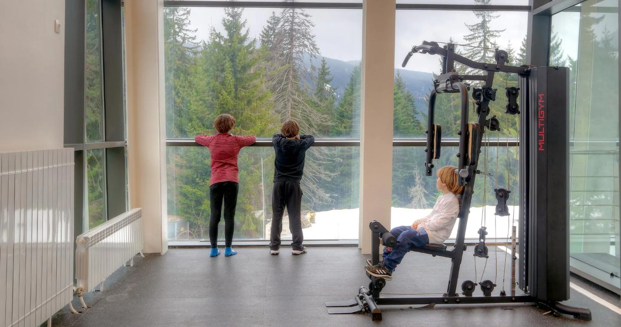 Fitness centre/facilities in Euphoria Club Hotel