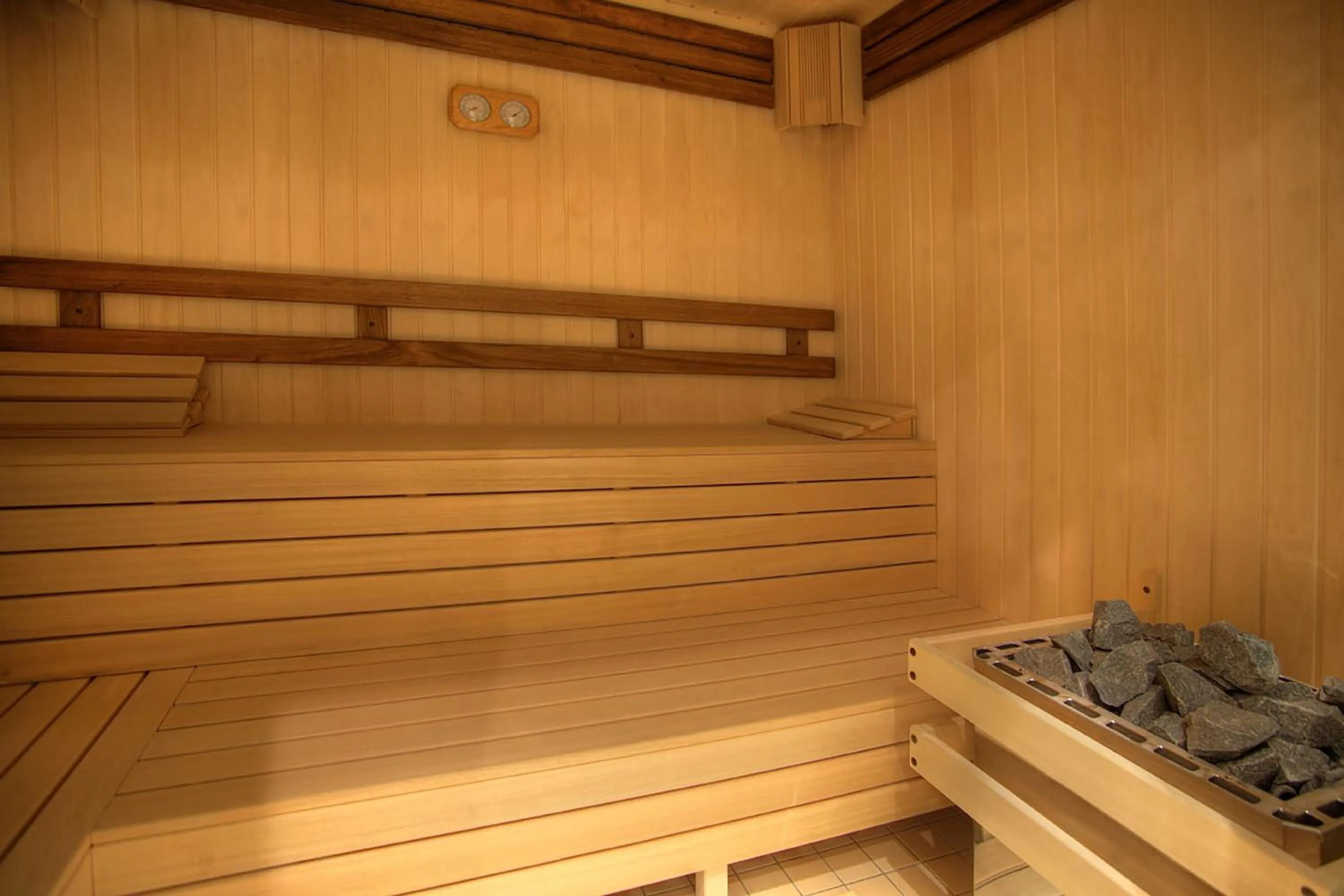Sauna in Euphoria Club Hotel
