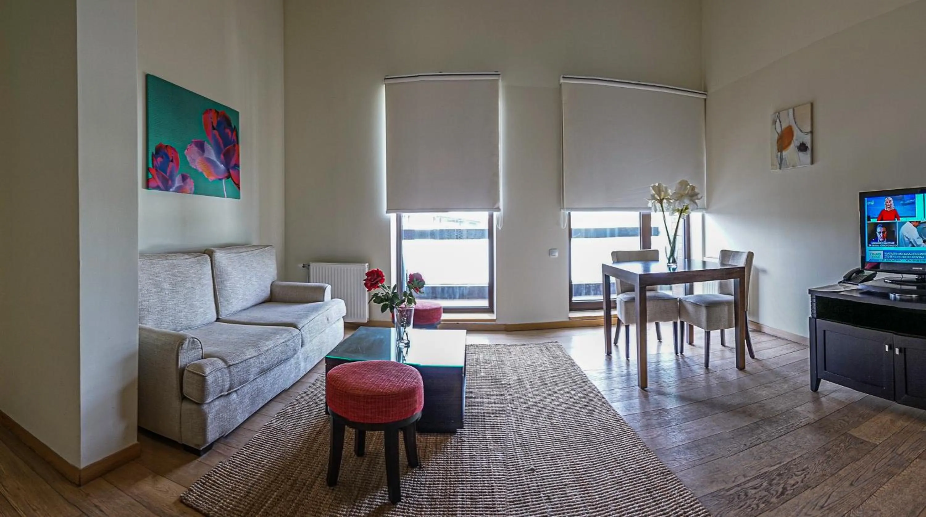 Living room in Euphoria Club Hotel