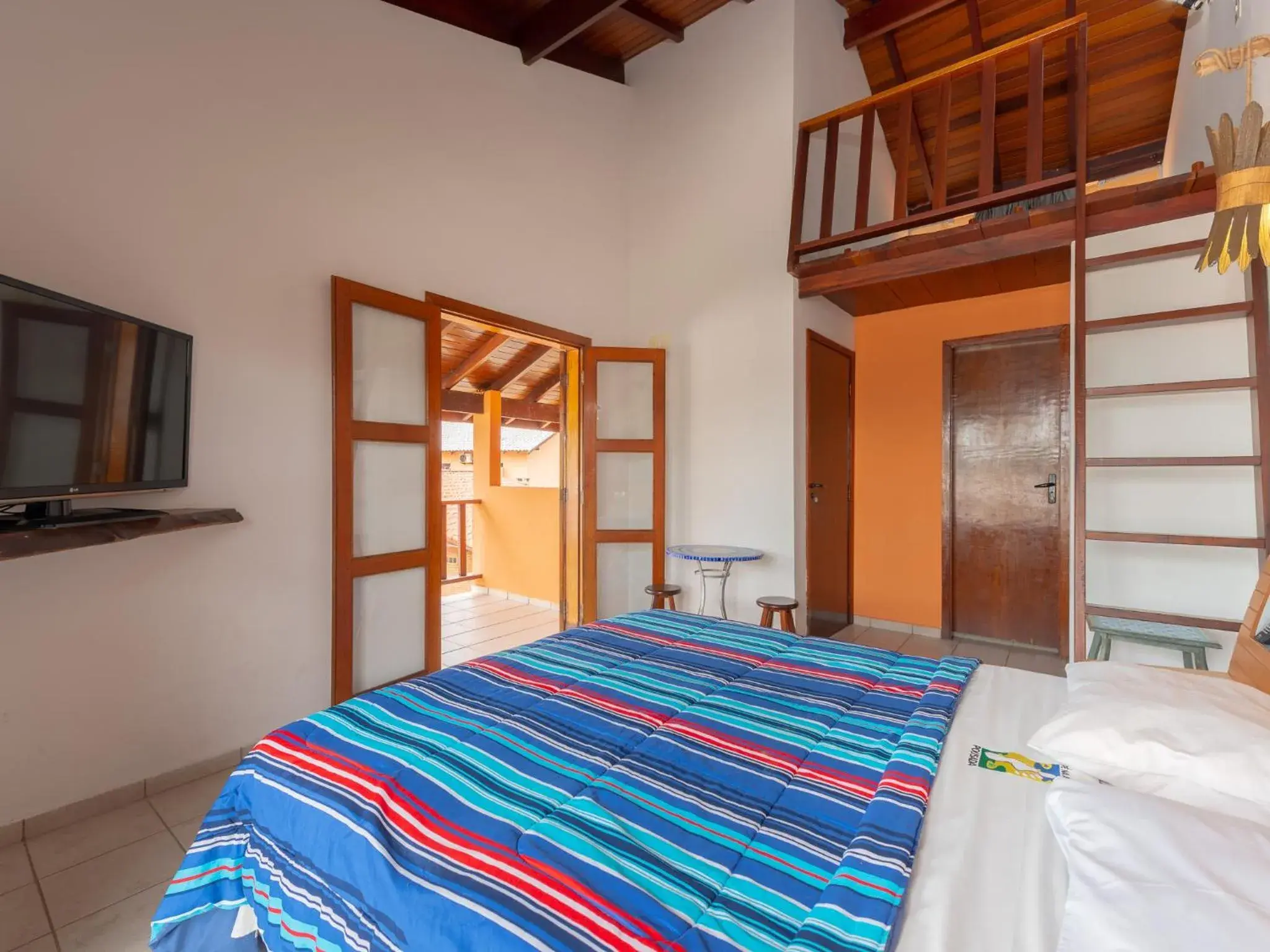 Deluxe Suite with Sea View in Pousada Pé Na Areia Deluxe Suite with Sea View in Pousada Pé Na Areia