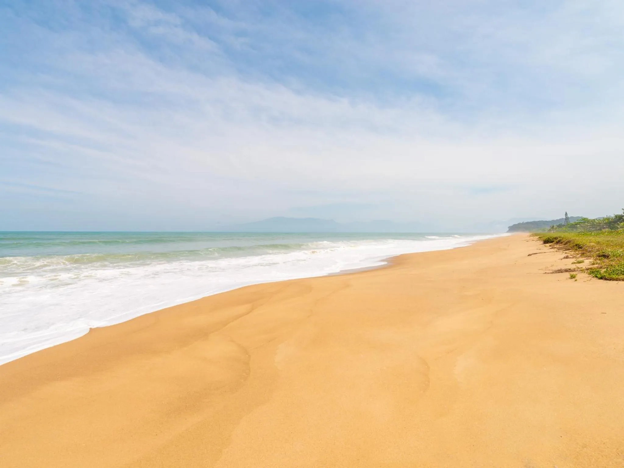 Beach in Pousada Pé Na Areia