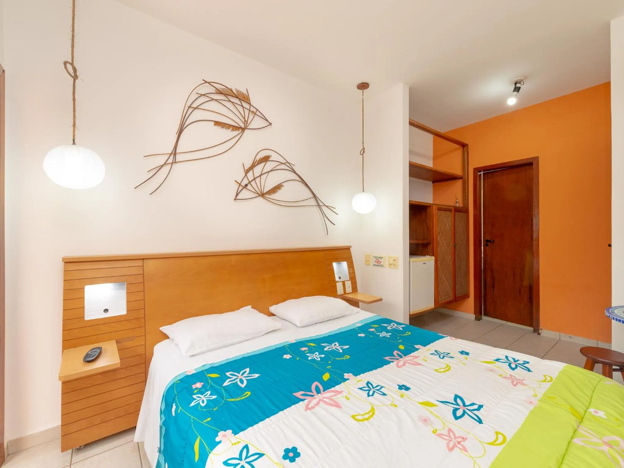 Photo of the whole room, Bed in Pousada Pé Na Areia